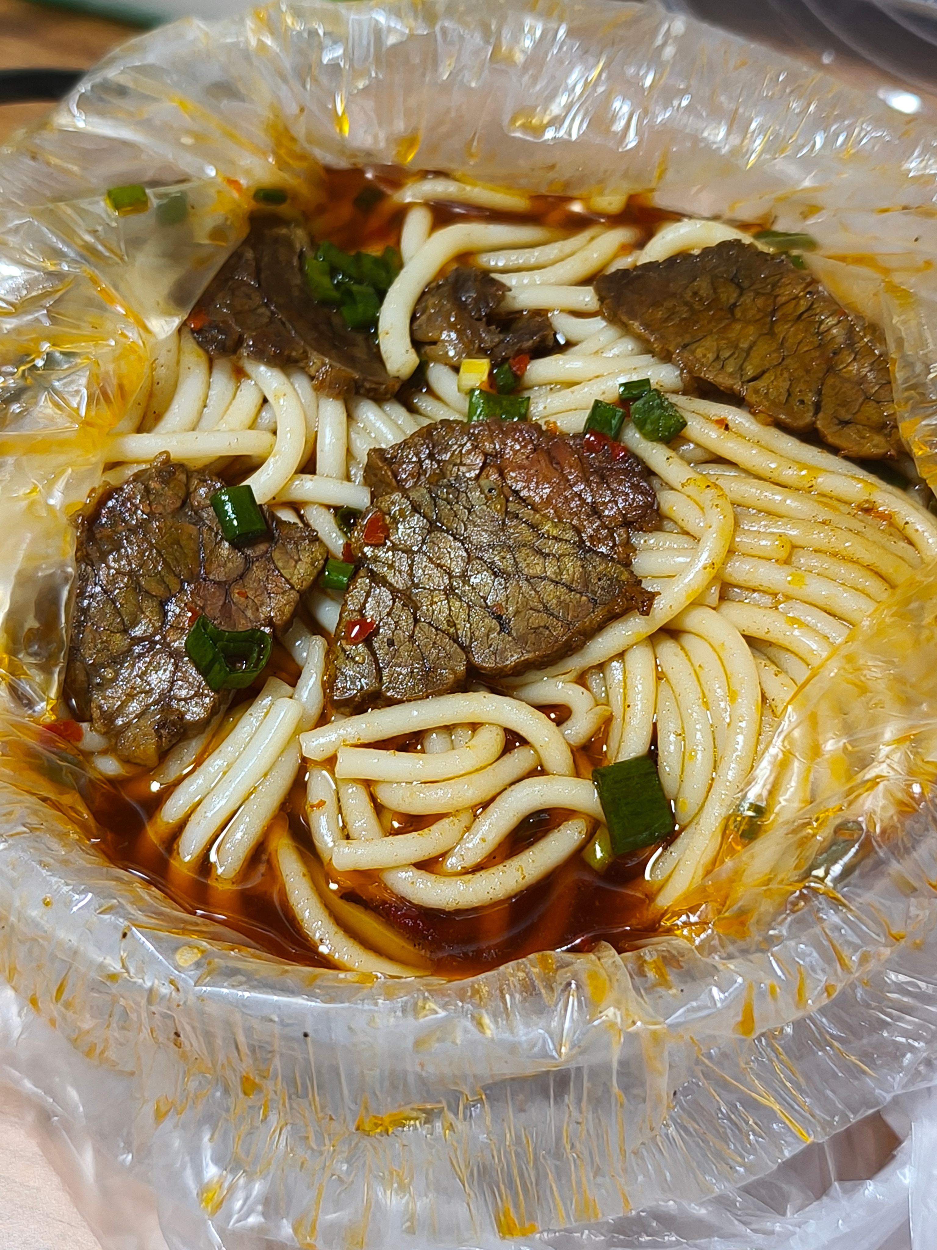 牛肉粉开吃开吃，点了杯葡萄柚绿好难喝。。 ​​​