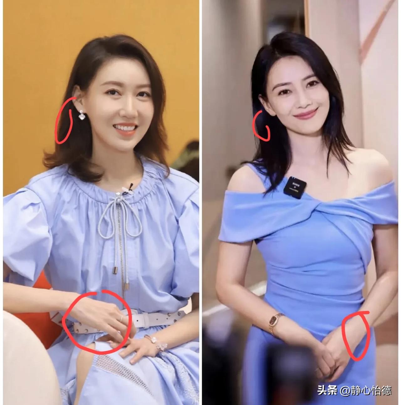 高圆圆被称作“宅男女神”，看到好多男士都说高圆圆很漂亮，可我却觉得高露很漂亮，高