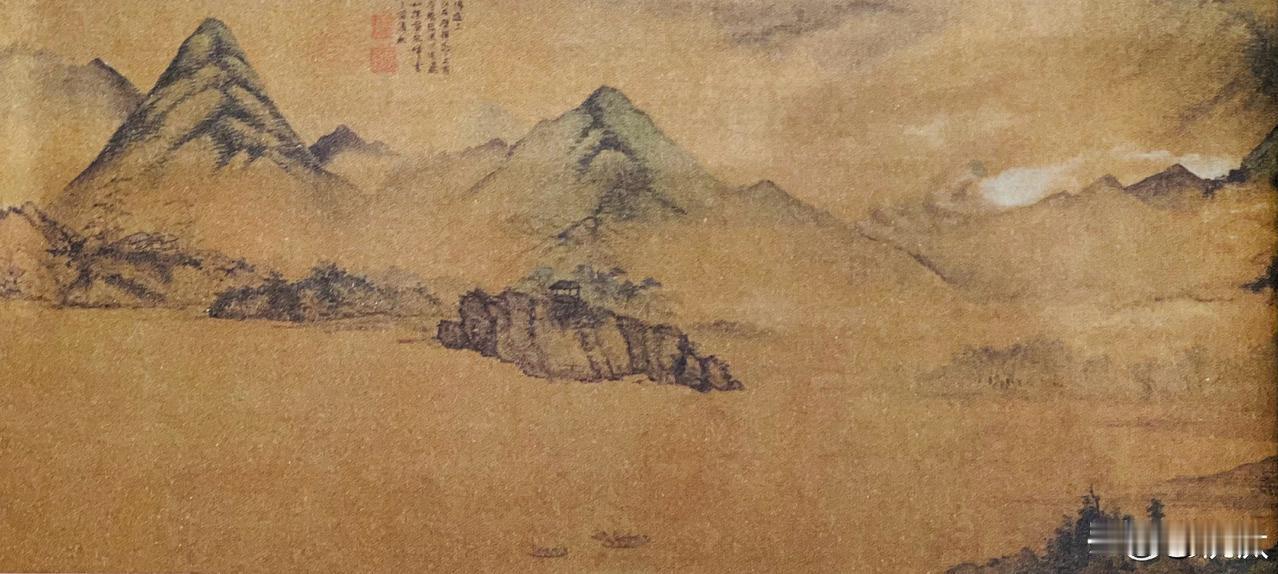 富春山水 沅汰博物馆 

明代项圣谟的富春山水写实画作《剪越江秋图》，局部。
