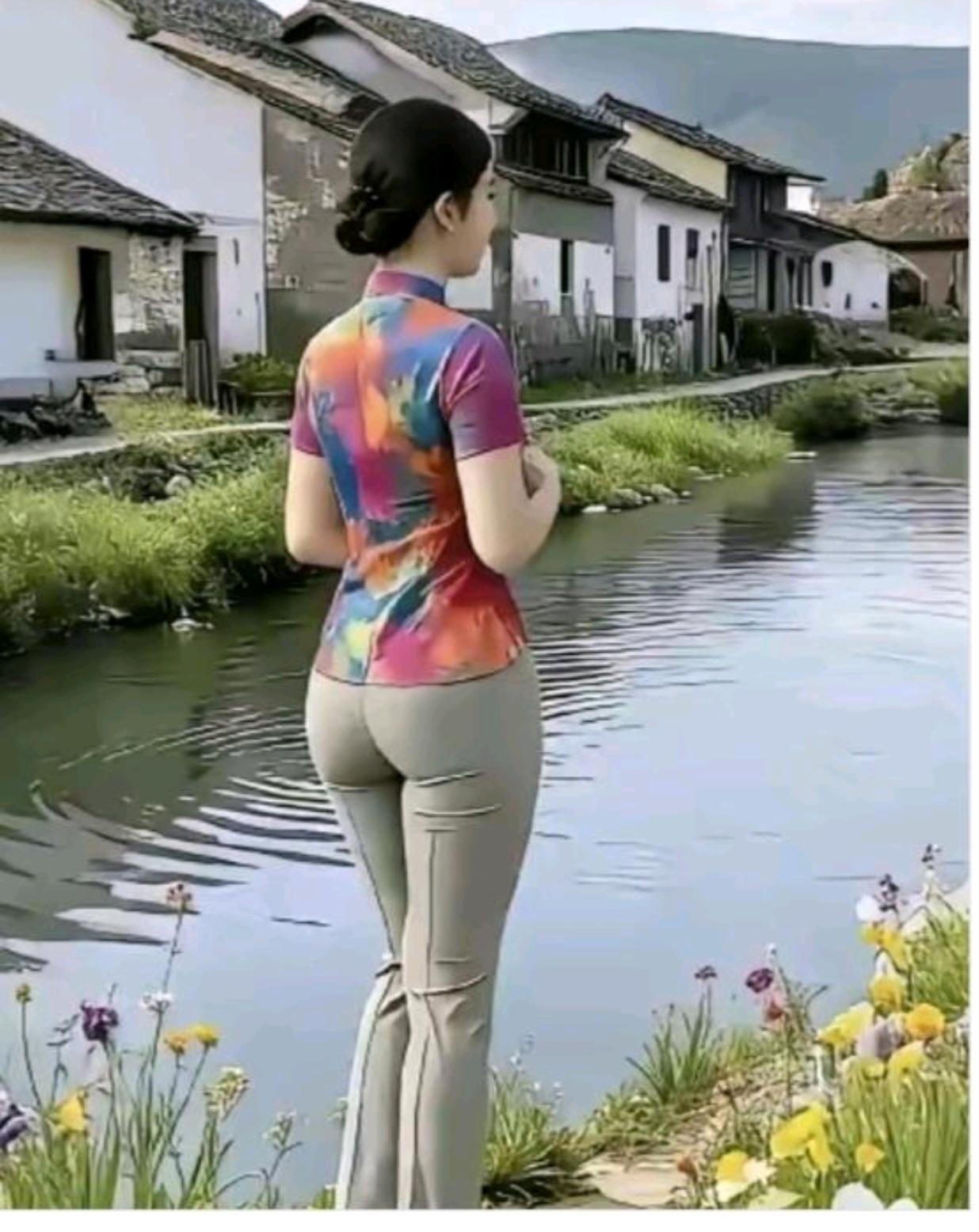 赞江南
江南景色真的美；
楼房就建河水边；
小船在水中荡漾；
花草树木岸边有；