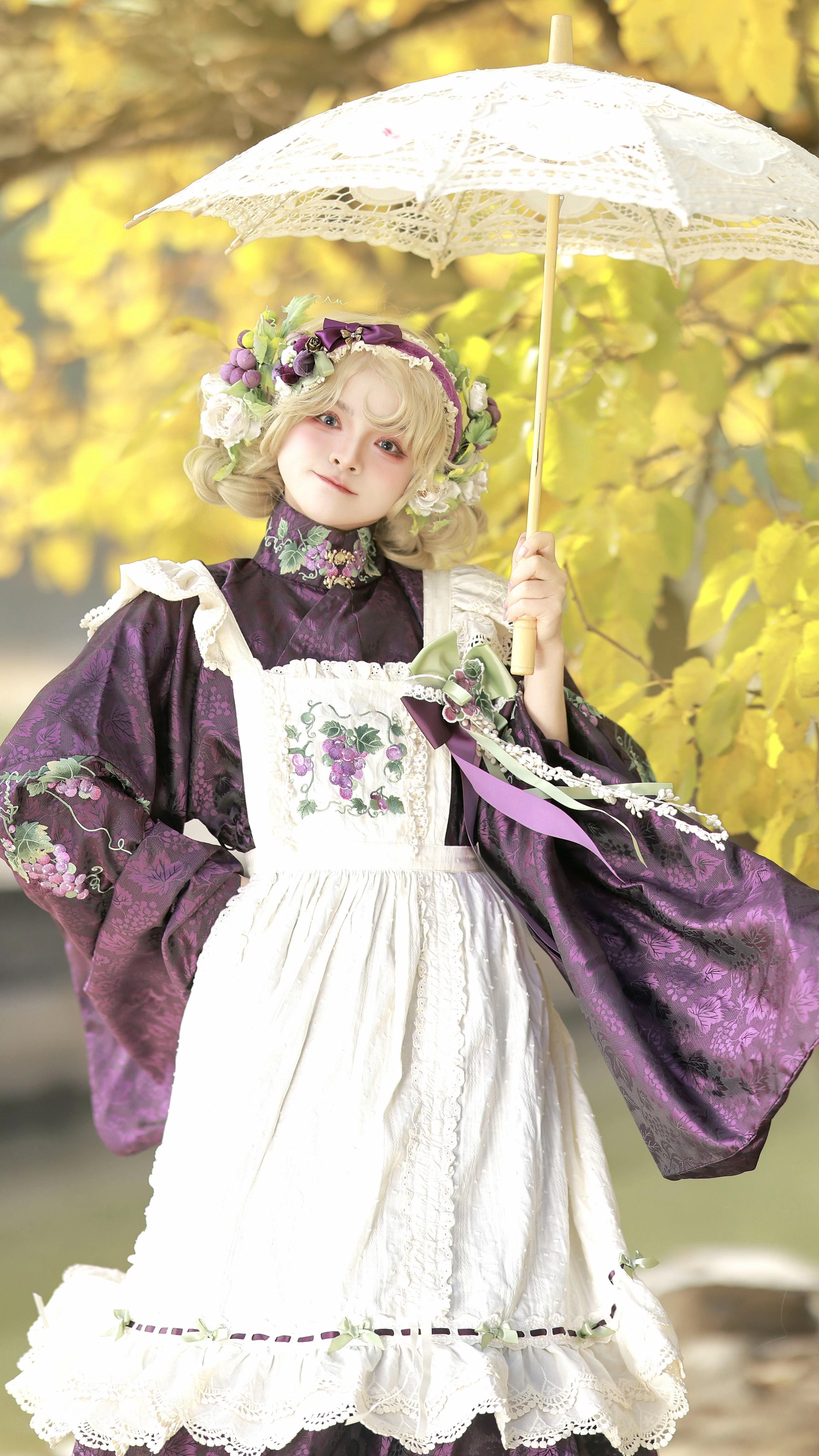 油画感的秋天。出镜：张家小界