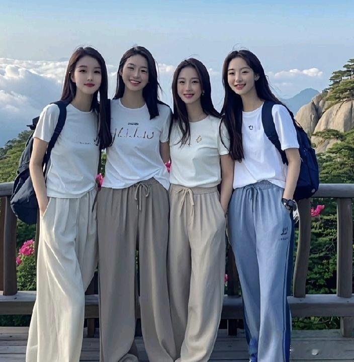 白裤子的最漂亮，同意吗？ 