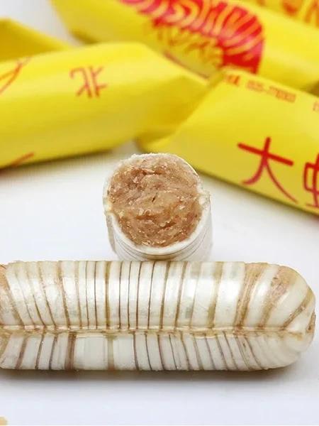 这款糖果在我小时候曾经是我最不喜欢吃的，我认为它的味道很朴素，显得有点土气。

