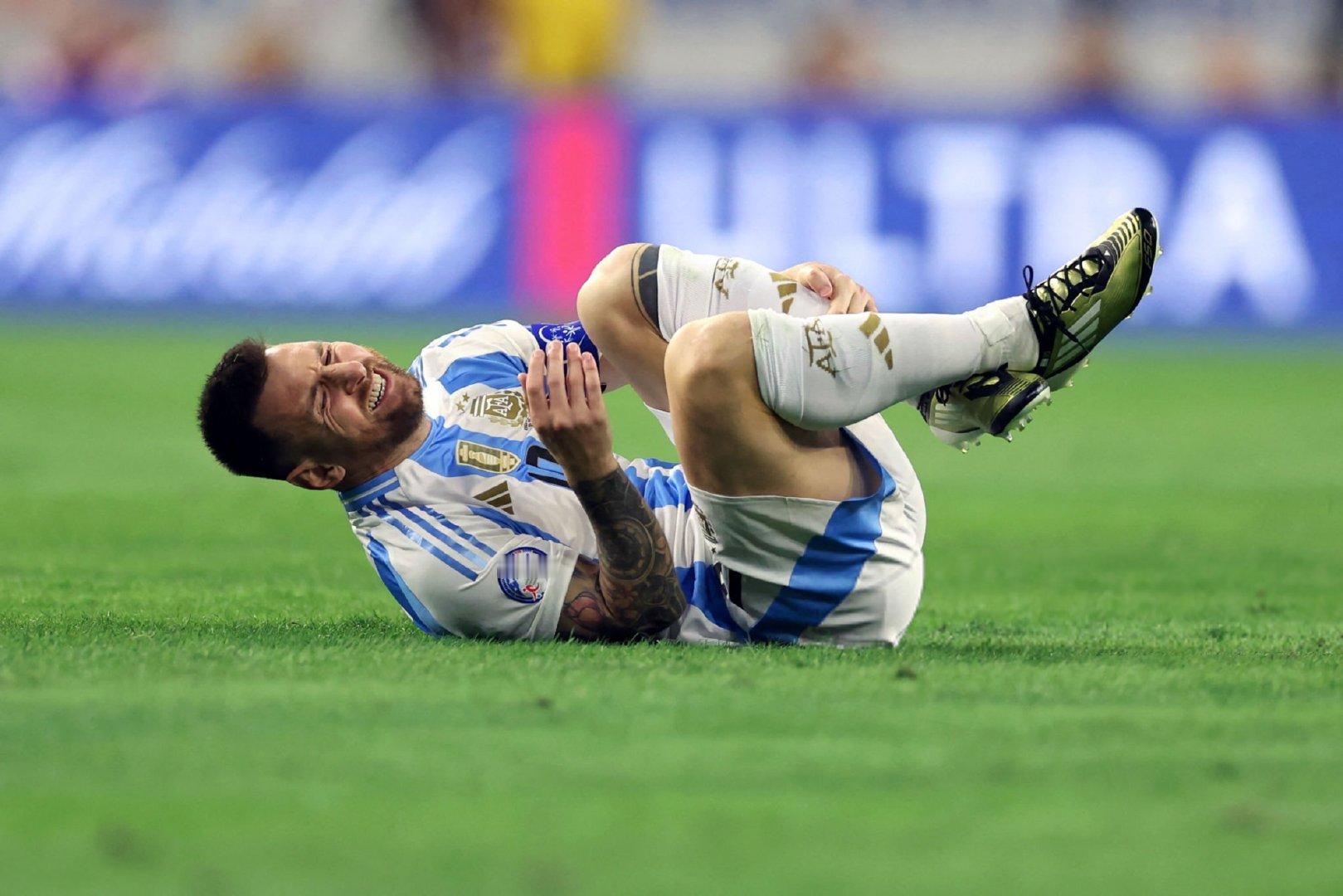 【小队长[泪][泪][泪]】斯卡🎙️：每次我在比赛中问梅西，他都告诉我他很好。