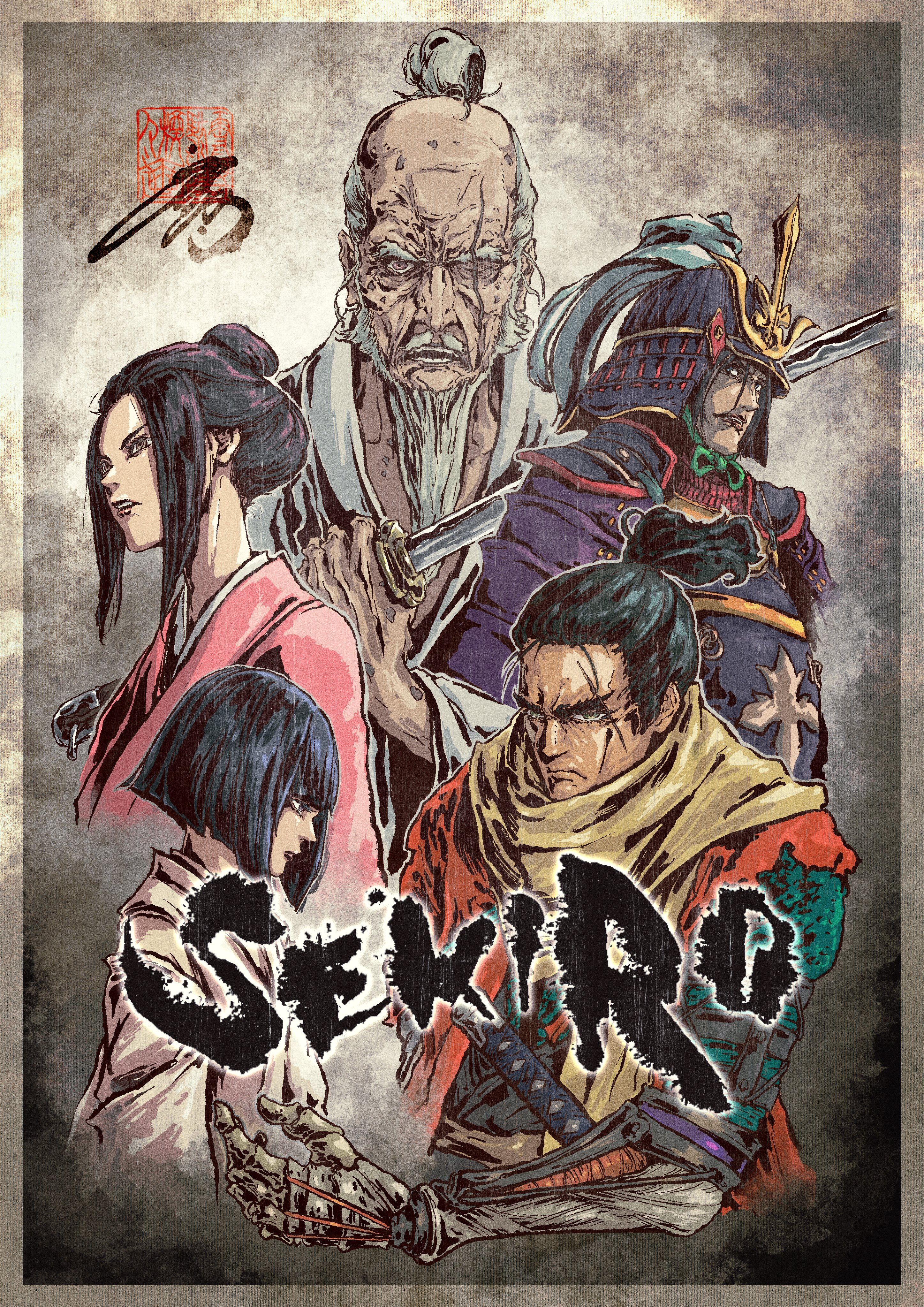 一张新的剧场版动画《只狼：NO DEFEAT》视觉图，影片已在日本上映。只狼 ​