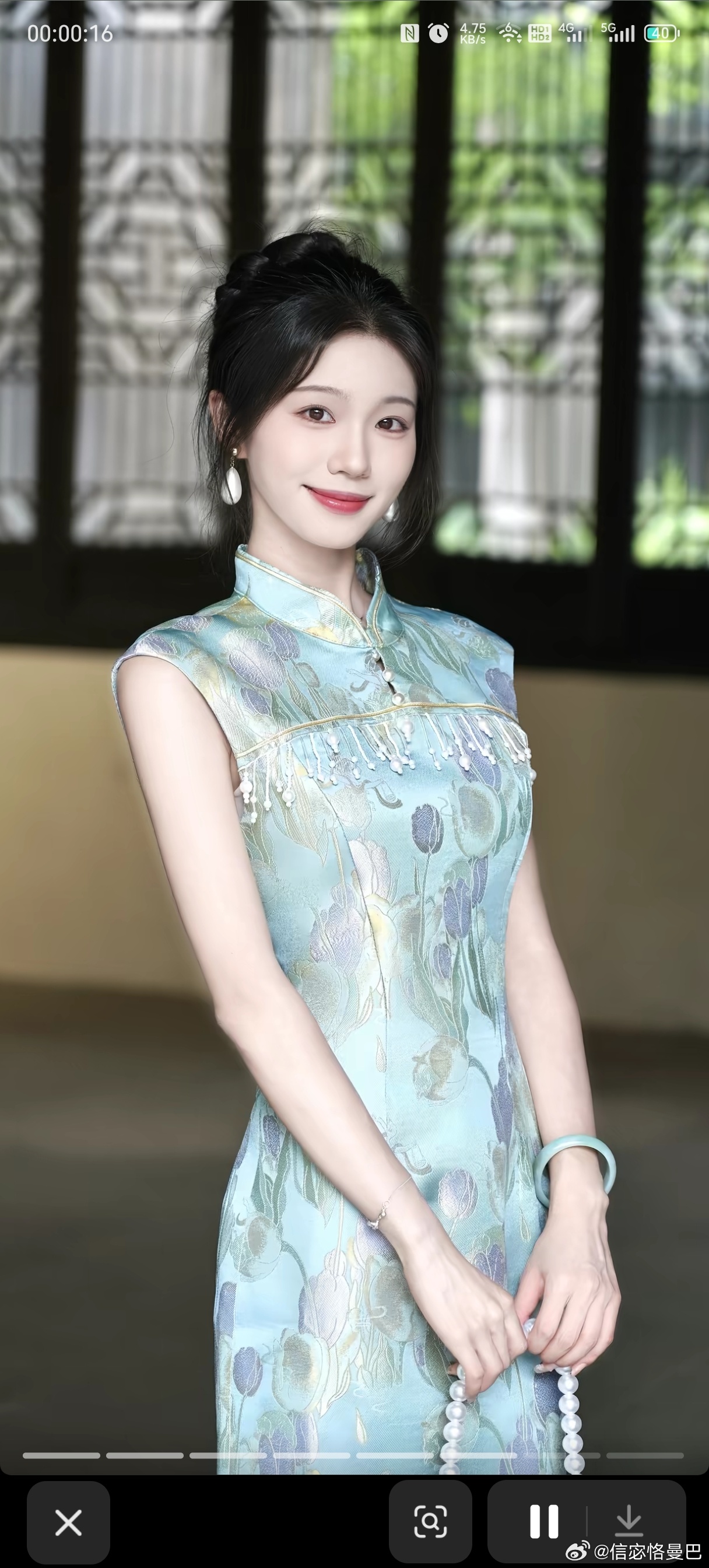 气质穿搭小姐姐旗袍
