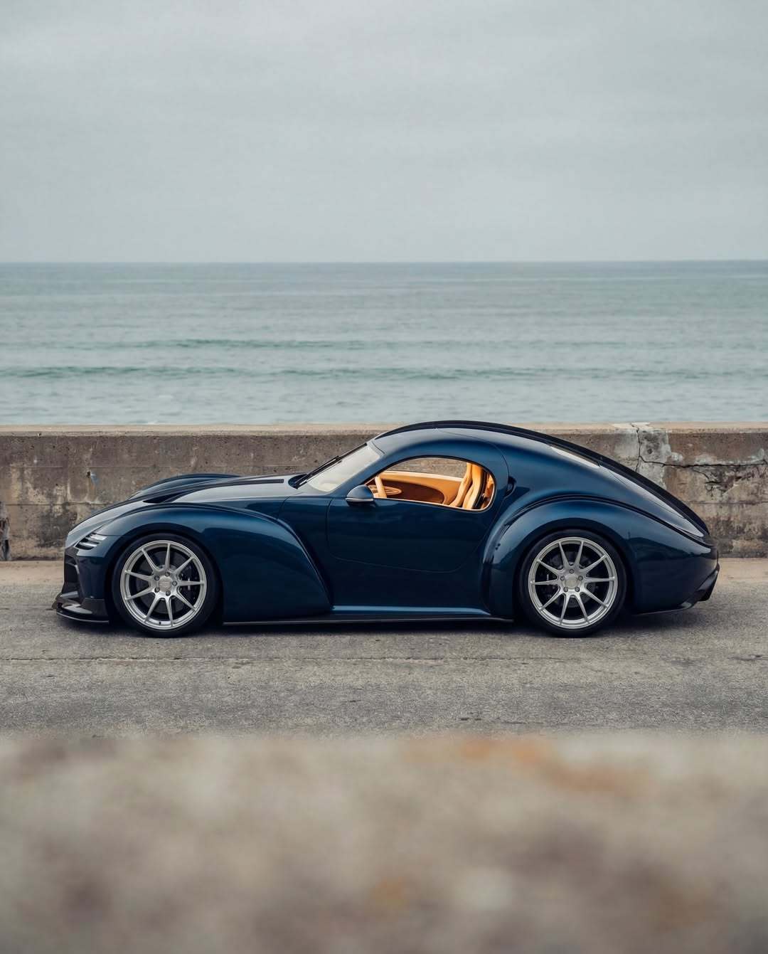 一天一张文艺照 布加迪Type 57 SC Atlantic重新构想～（Via 