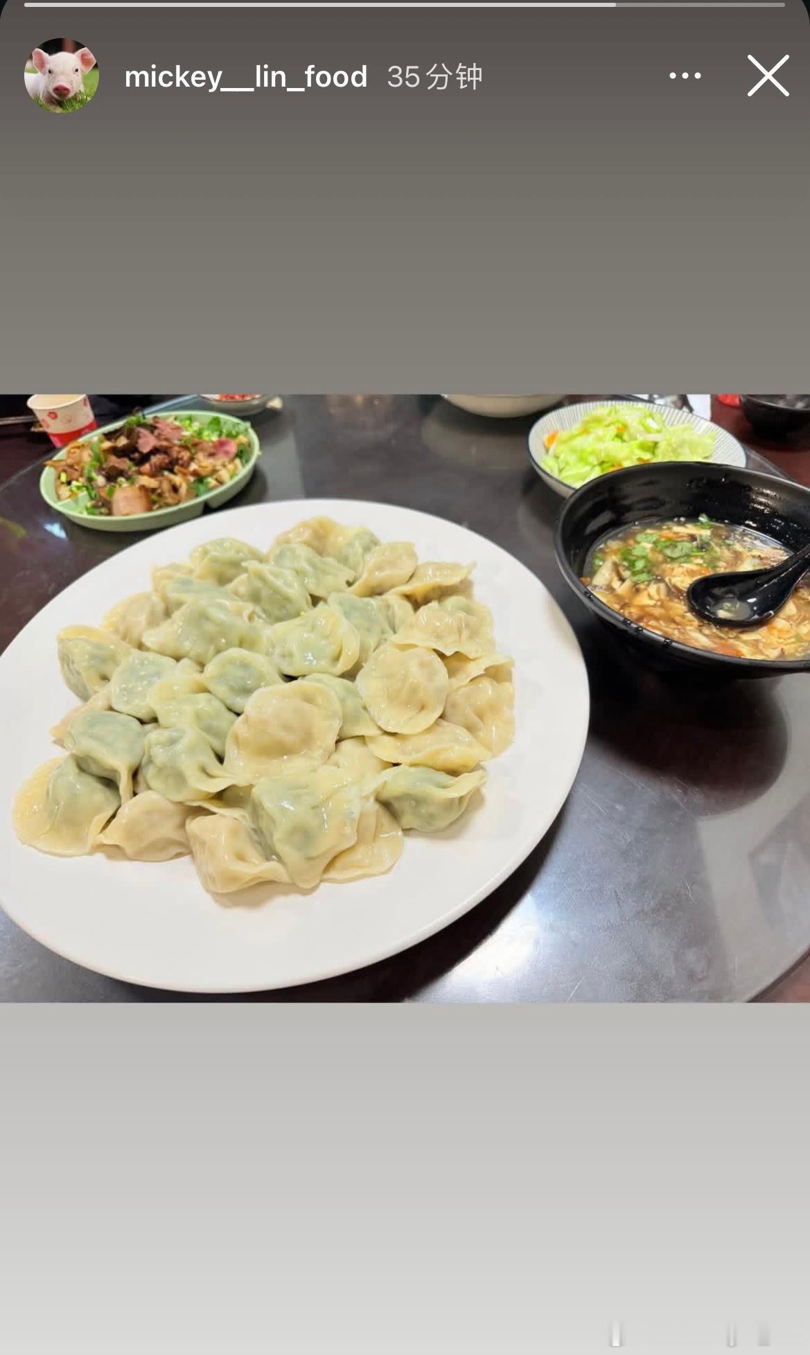 米奇林的大水饺🥟吃一口 ​​​