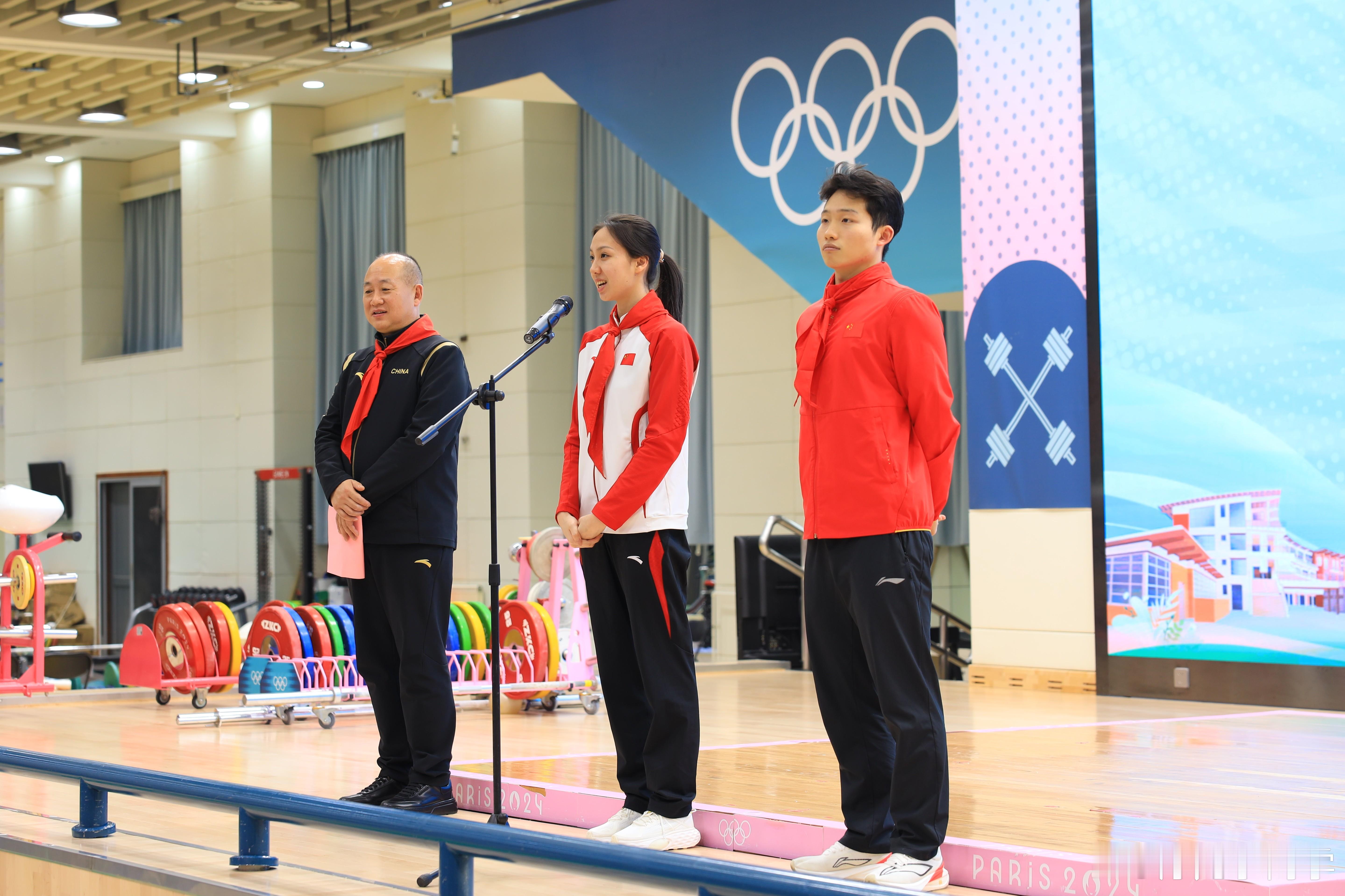 中华体育精神开讲啦18日，“幸福是奋斗出来的”体教融合校园活动在国家体育总局训练