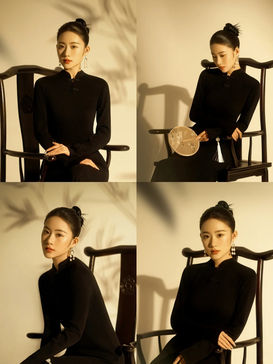 终于也拍了一组国风旗袍大片🏮优雅高级