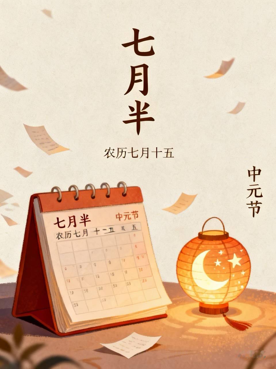 邻居老陈为七月半到底哪天过节骂了三天

七月半前三天，邻居老陈堵在我家门口。
