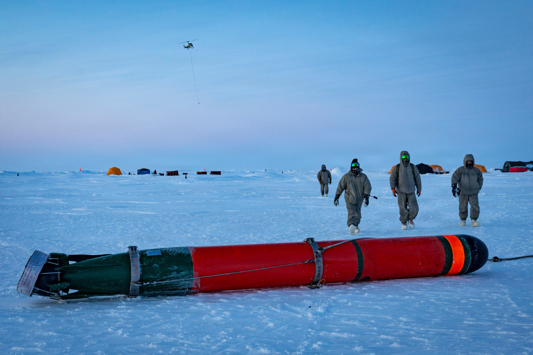 2026“冰营”(ICE CAMP)演习期间，美国民间人员回收了一枚从MD一等人