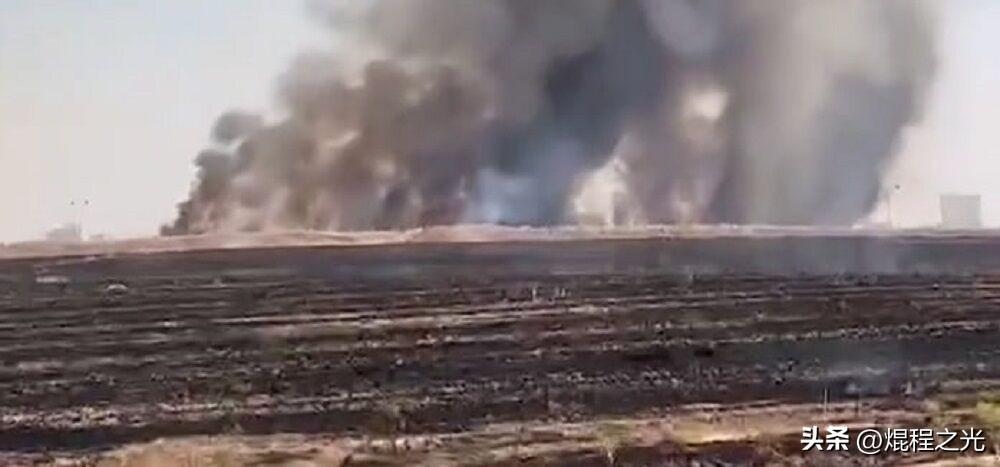 伊拉克埃尔比勒美军基地附近突发大火 暂无爆炸声！

紧挨驻埃尔比勒美军基地的仓储
