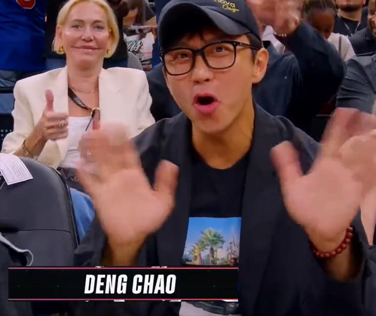 邓超排面这么大吗？

现场观看尼克斯与马刺的NBA总决赛，居然能够得到现场DJ的