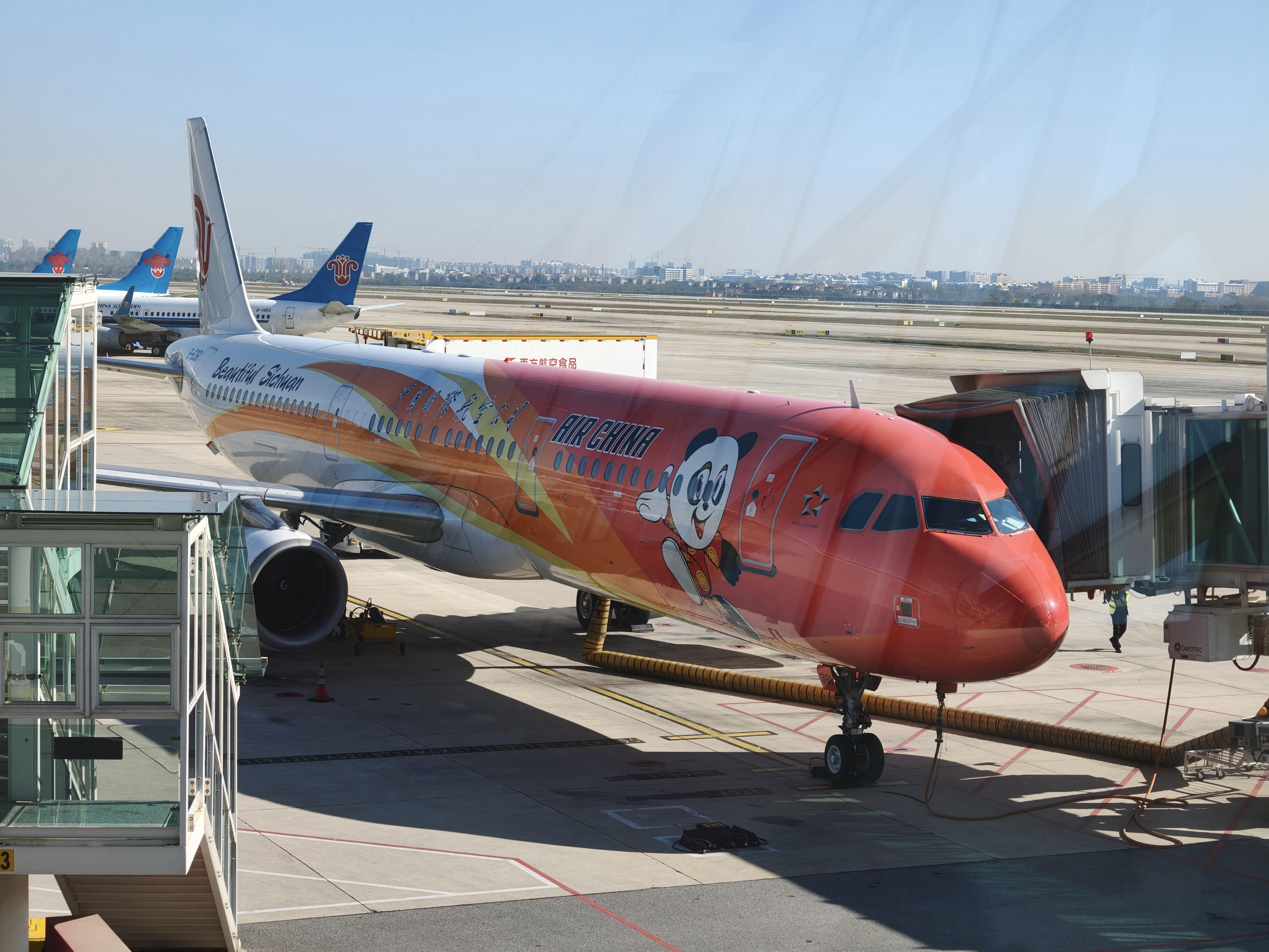 早，今天飞深圳 