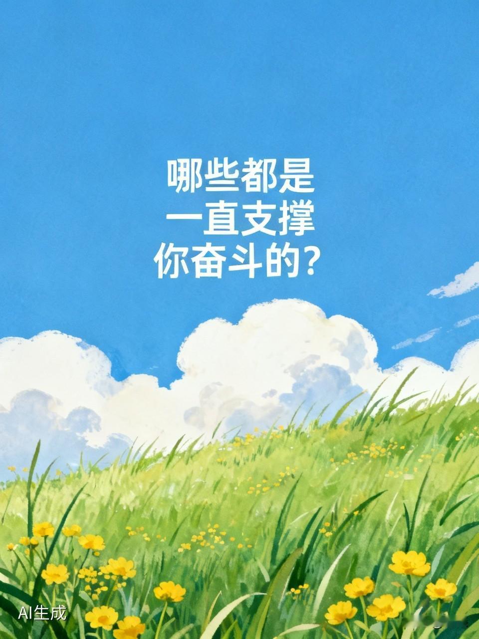 支撑我奋斗的，有责任、牵挂，也有对财富自由的渴望。
像很多人一样，我天没亮就出门