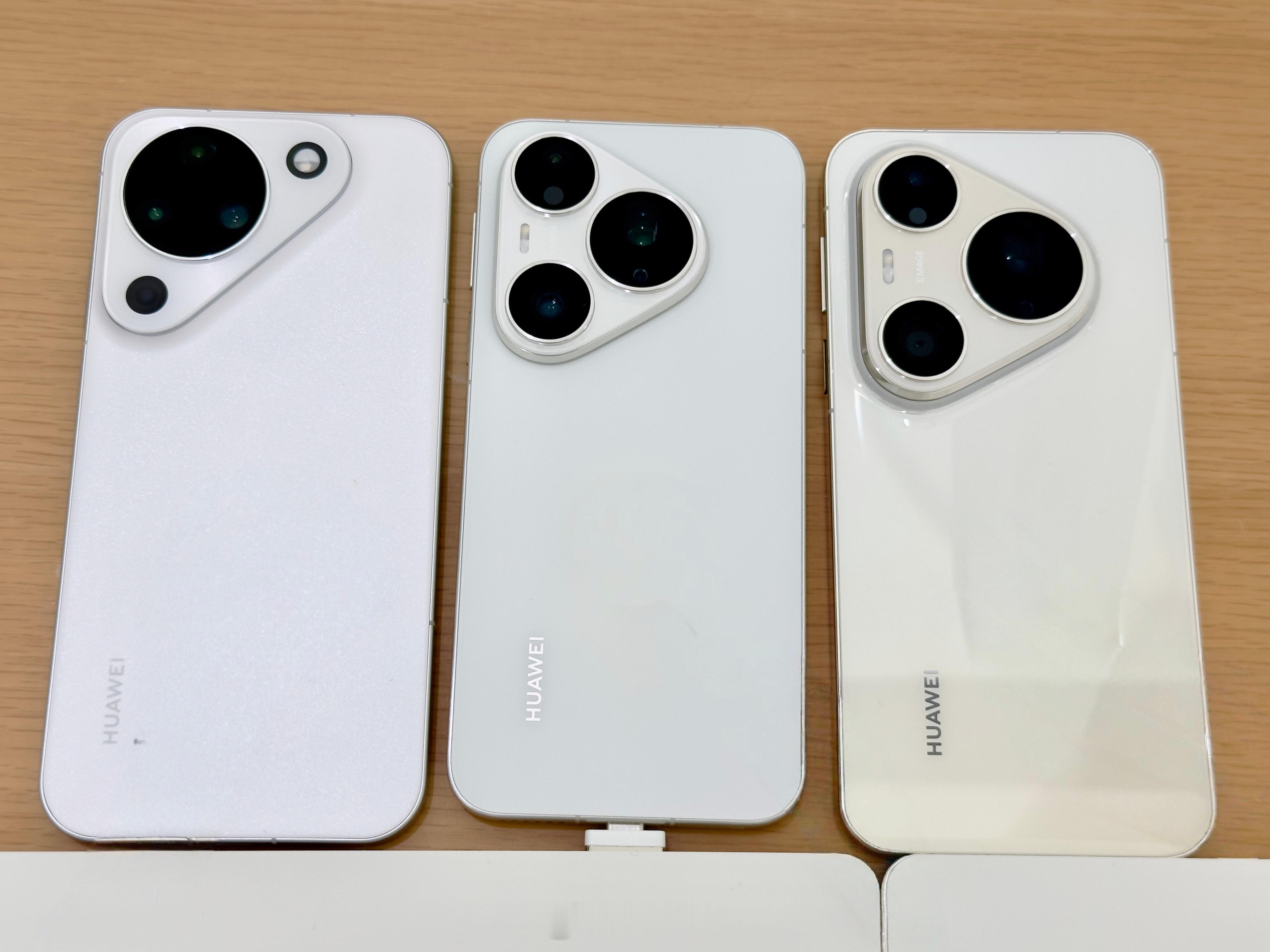 华为Pura90价格华为pura90从左到右Pura90，麒麟9010SPura