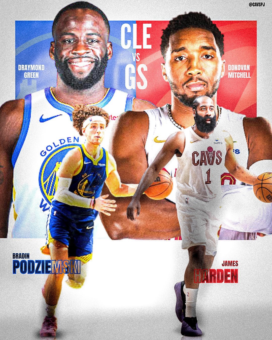 常规赛倒数第六场—明早十点骑士vs勇士输赢可能不重要，但是保持健康🙏 