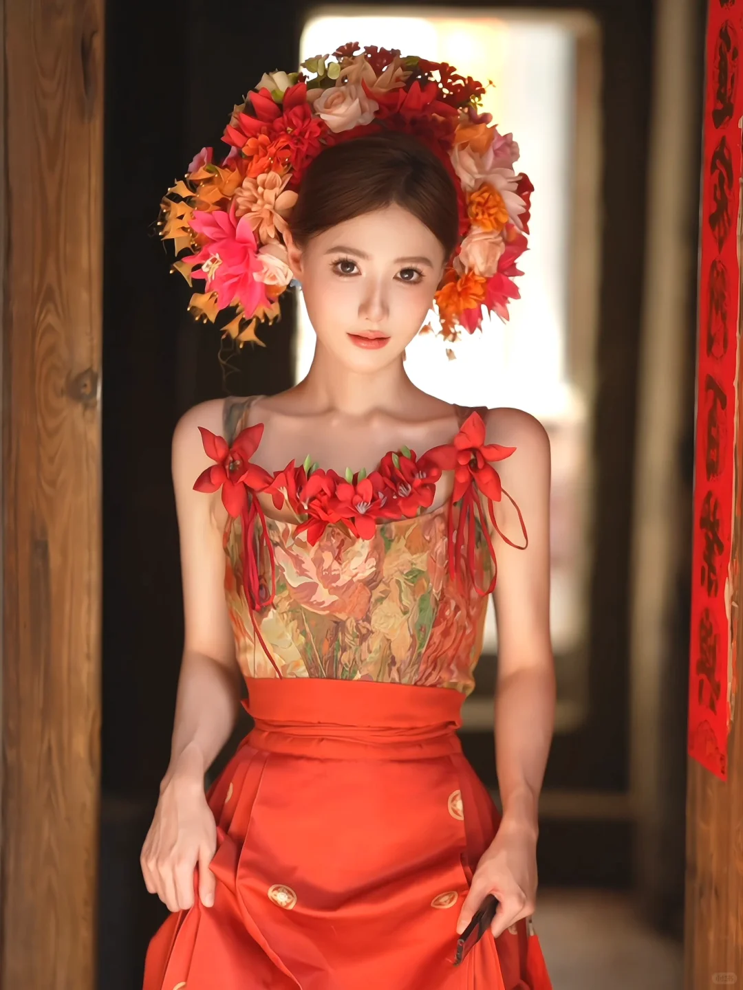 泉州簪花🌺拍到人生照片啦！哪张当首图好看