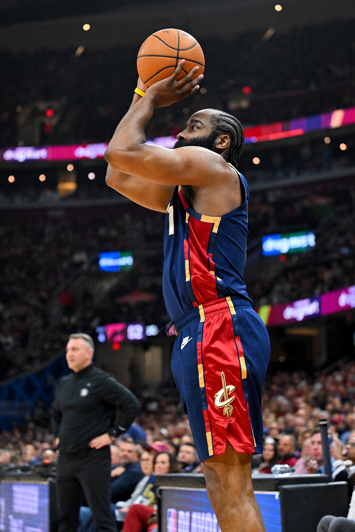 哈登生涯第1000场比赛命中多记三分 历史第二多 仅次于库里