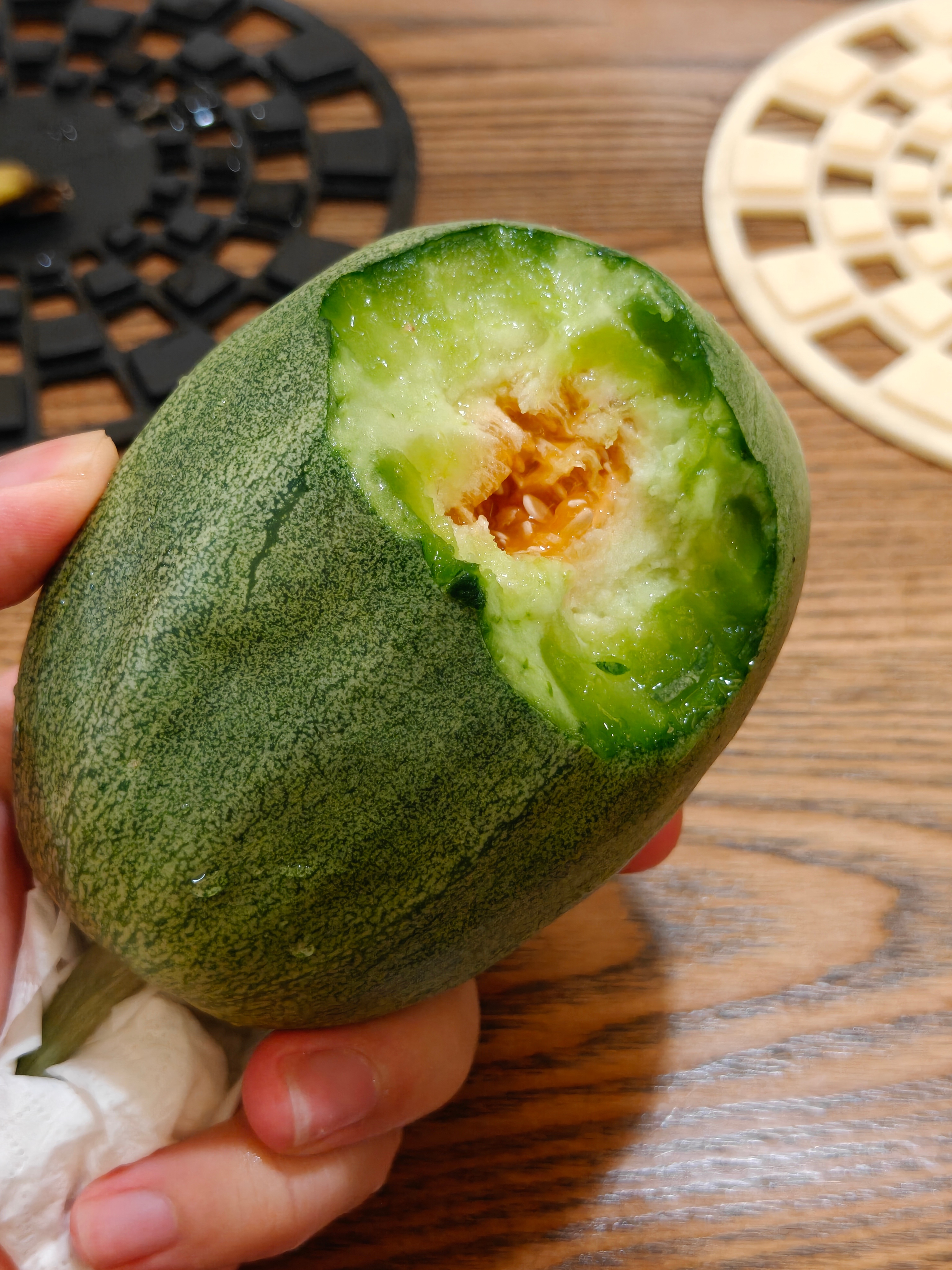 我去？真能带皮直接吃香爆了！ 