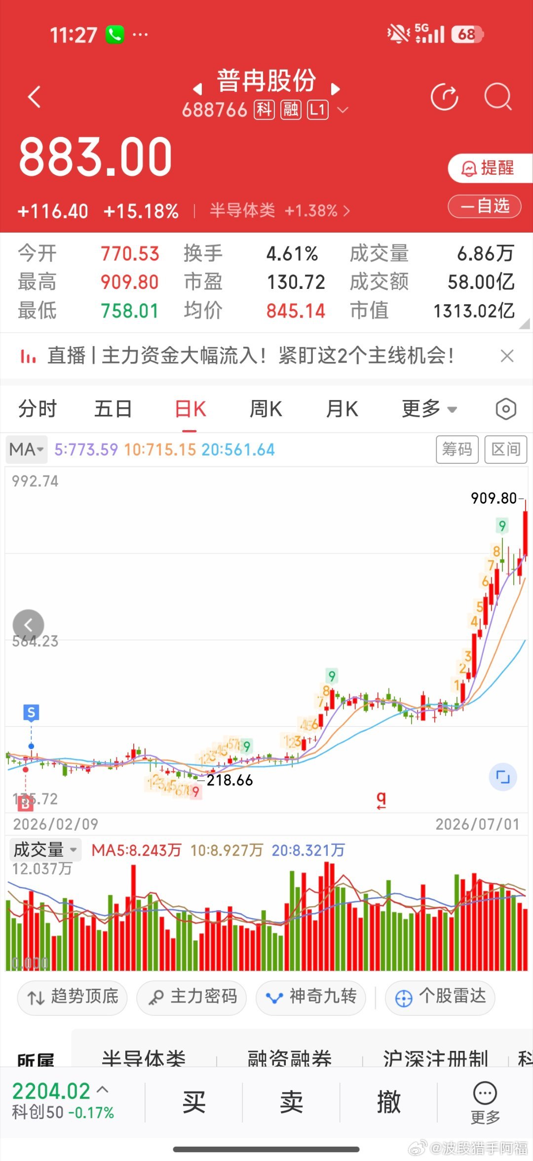 普冉股份要上天