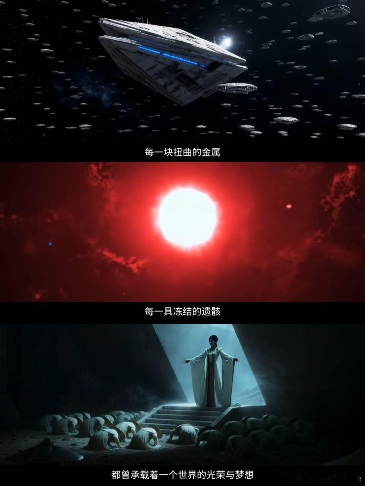 刘慈欣盛赞的科幻IP拍漫剧了星际逃亡的惊险与文明存续的厚重相互交织，画面氛围感十