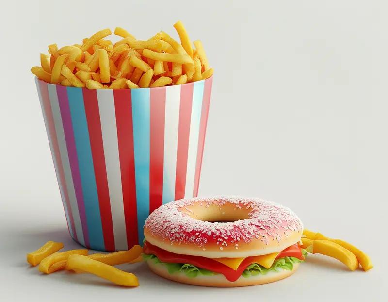 有些食物看着平平无奇，实则热量惊人，这5种隐形高热量食物可得悠着点吃。
首先是牛