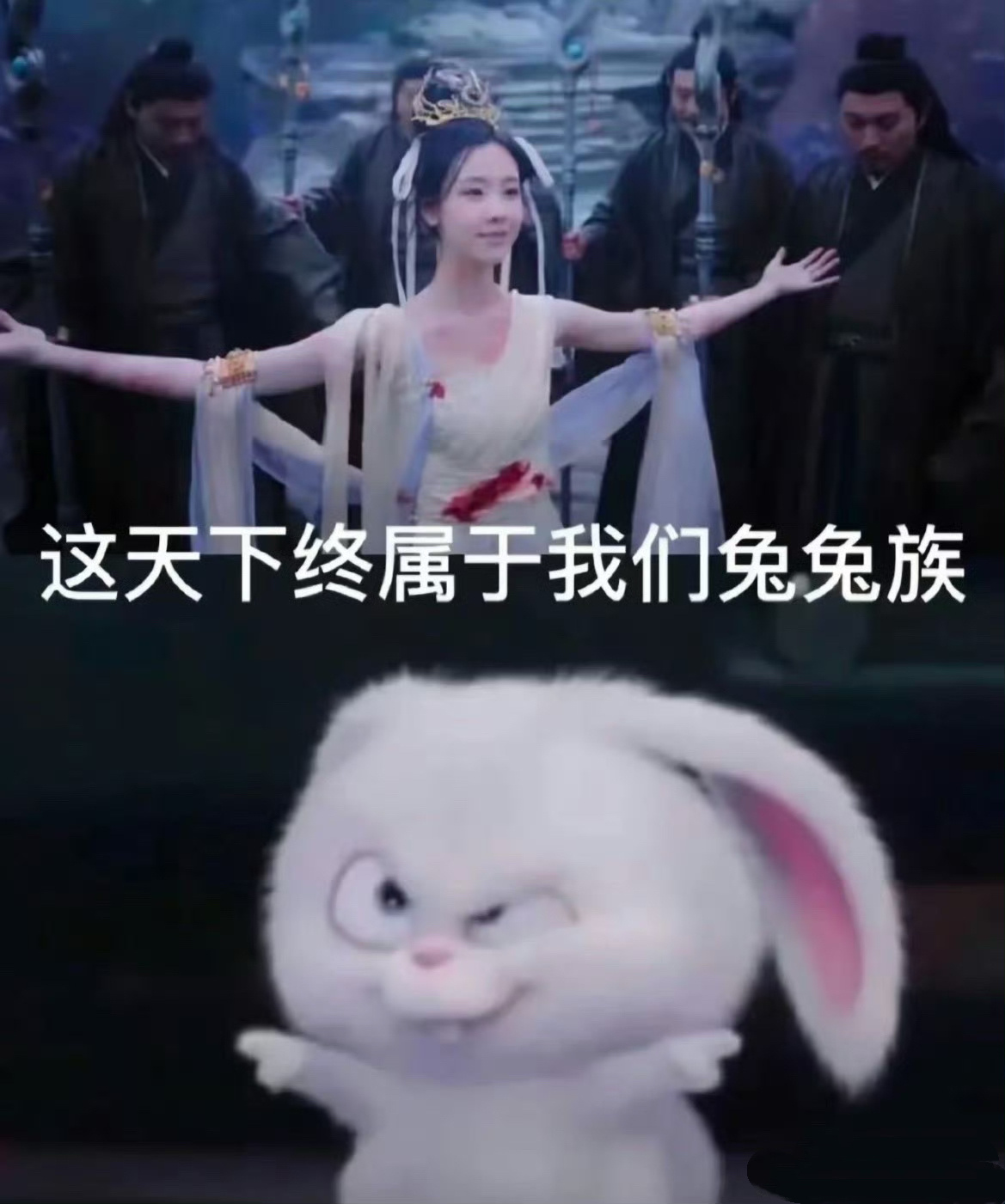 陈都灵再现邪恶垂耳兔🐰陈都灵有双爱人的眼睛 家姐本体兔兔～