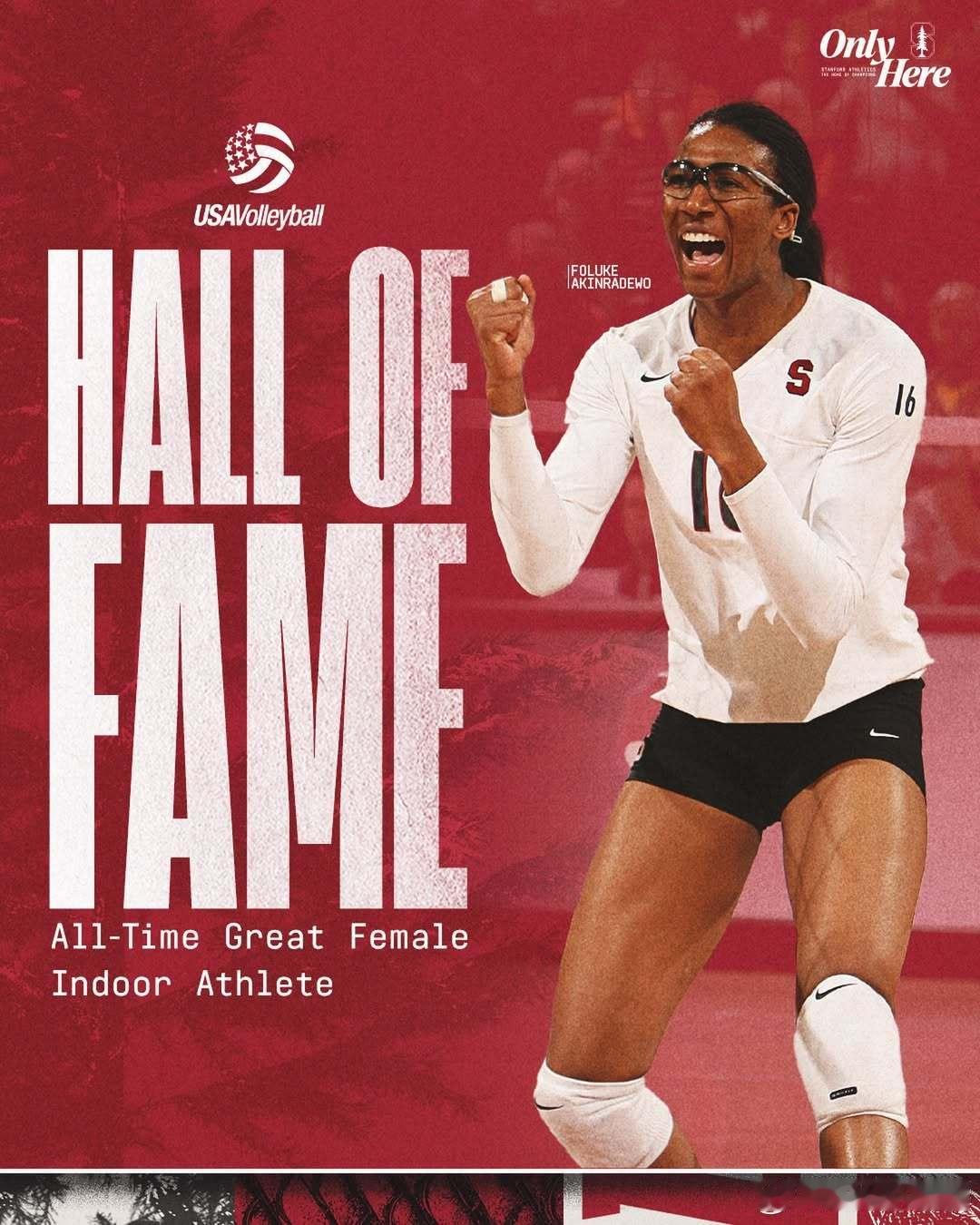 美国女排名将著名副攻阿金拉德沃入选美国排球名人堂，已官宣。女排美国女排
