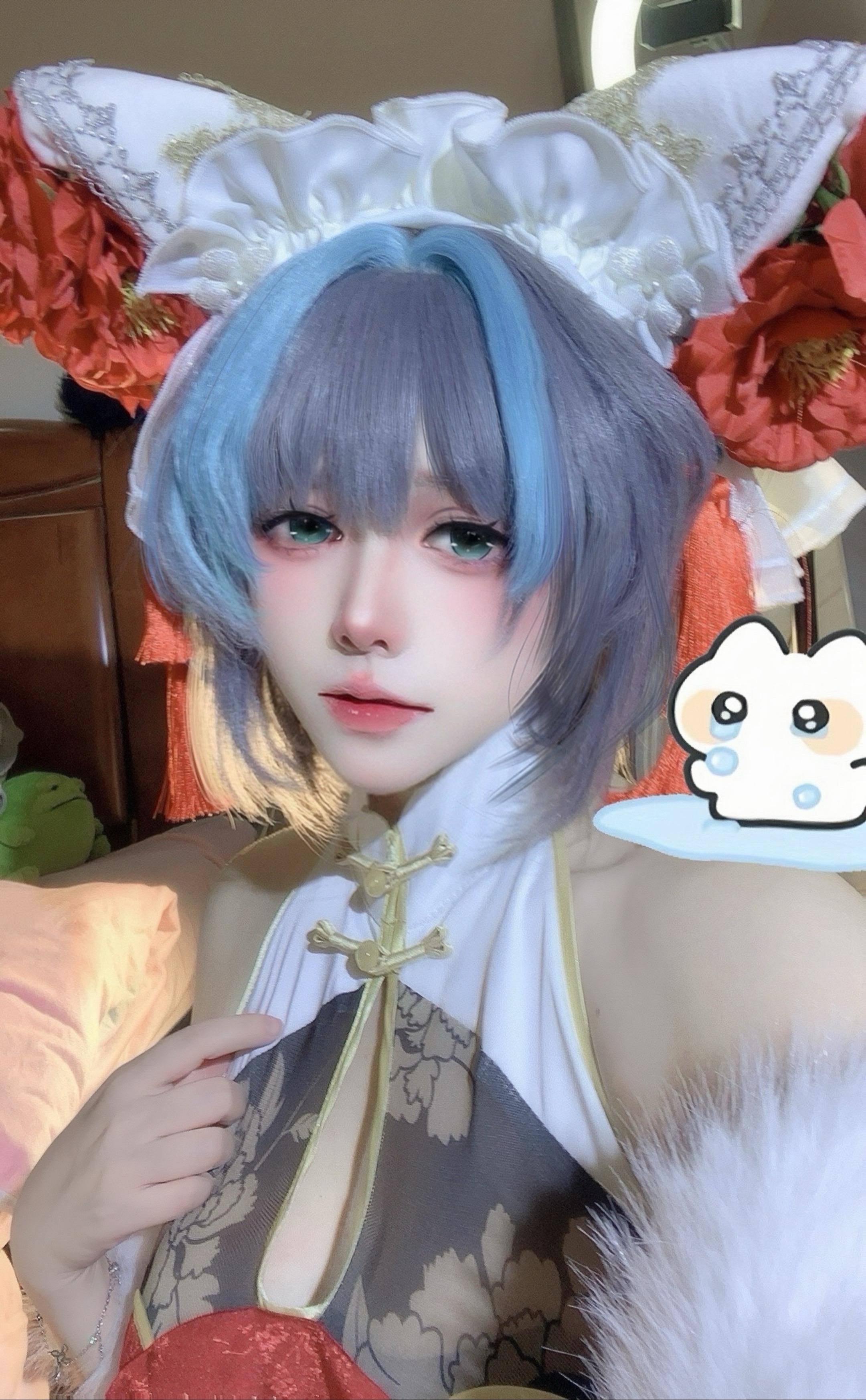 忧伤小猫。柴郡cos