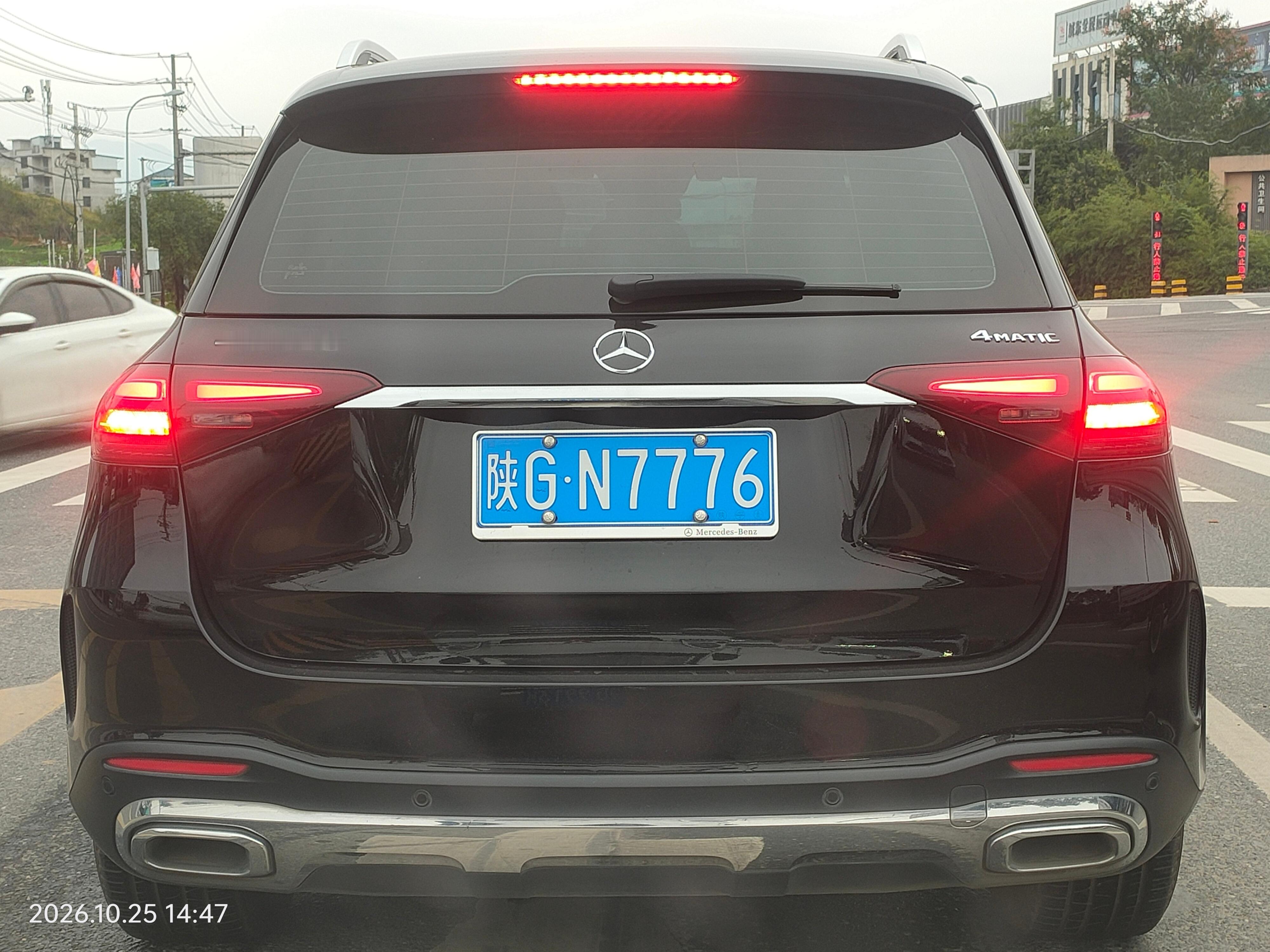 全球车牌[超话] 陕GN7776奔驰GLE450  ​​​