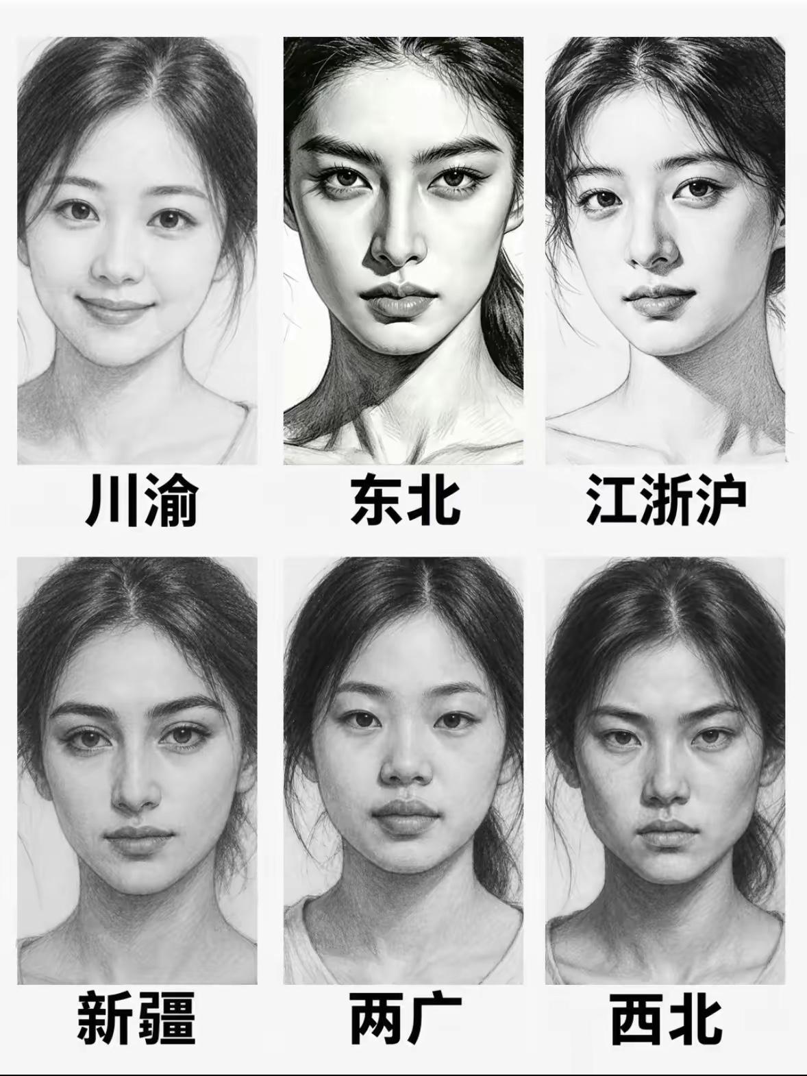 那个地方的人五官比较立体好看