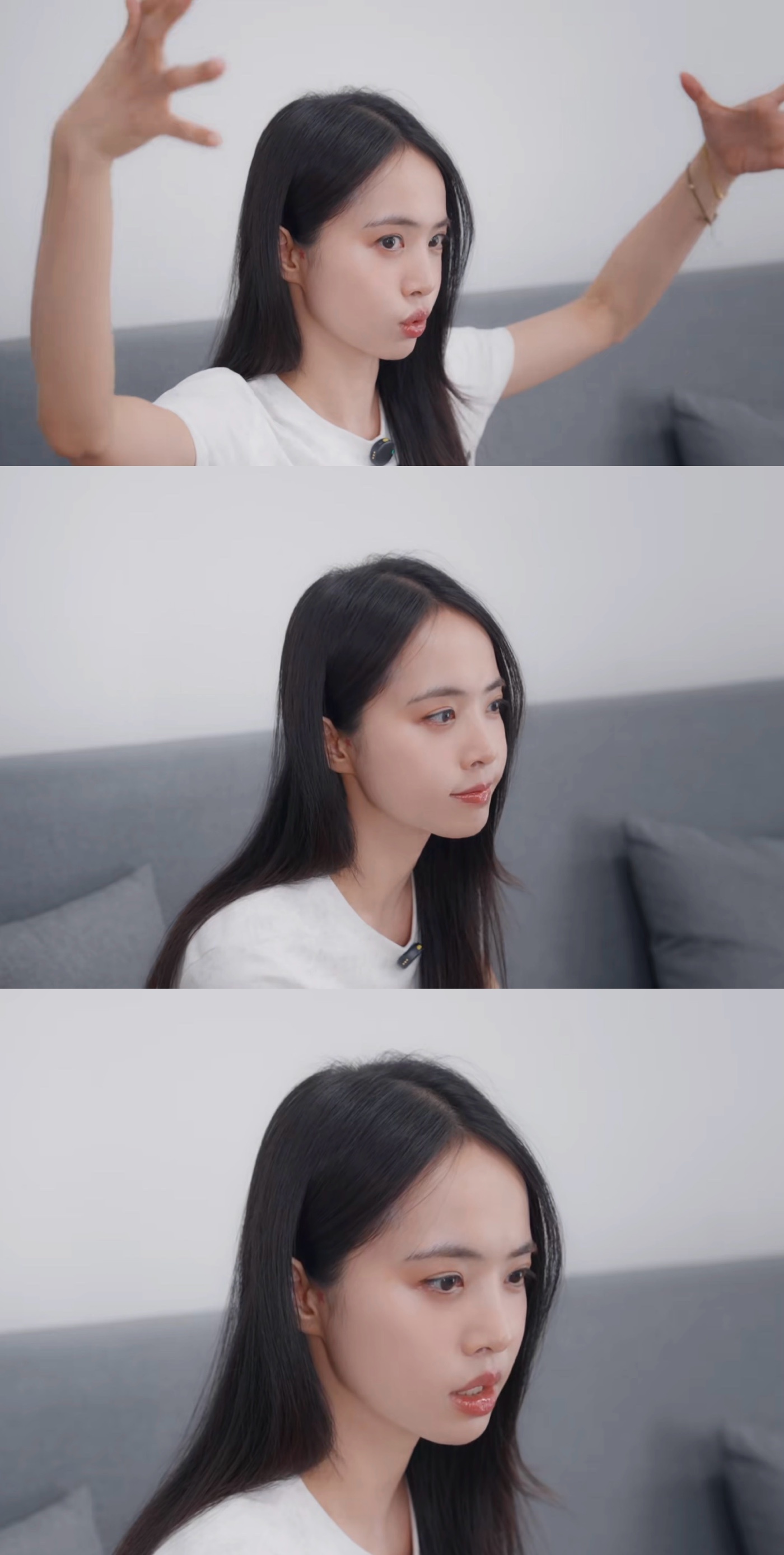 随便一截就很美啊🤓（没人觉得当陈君豪问升key 时候姐很从容地说那句“我都可以