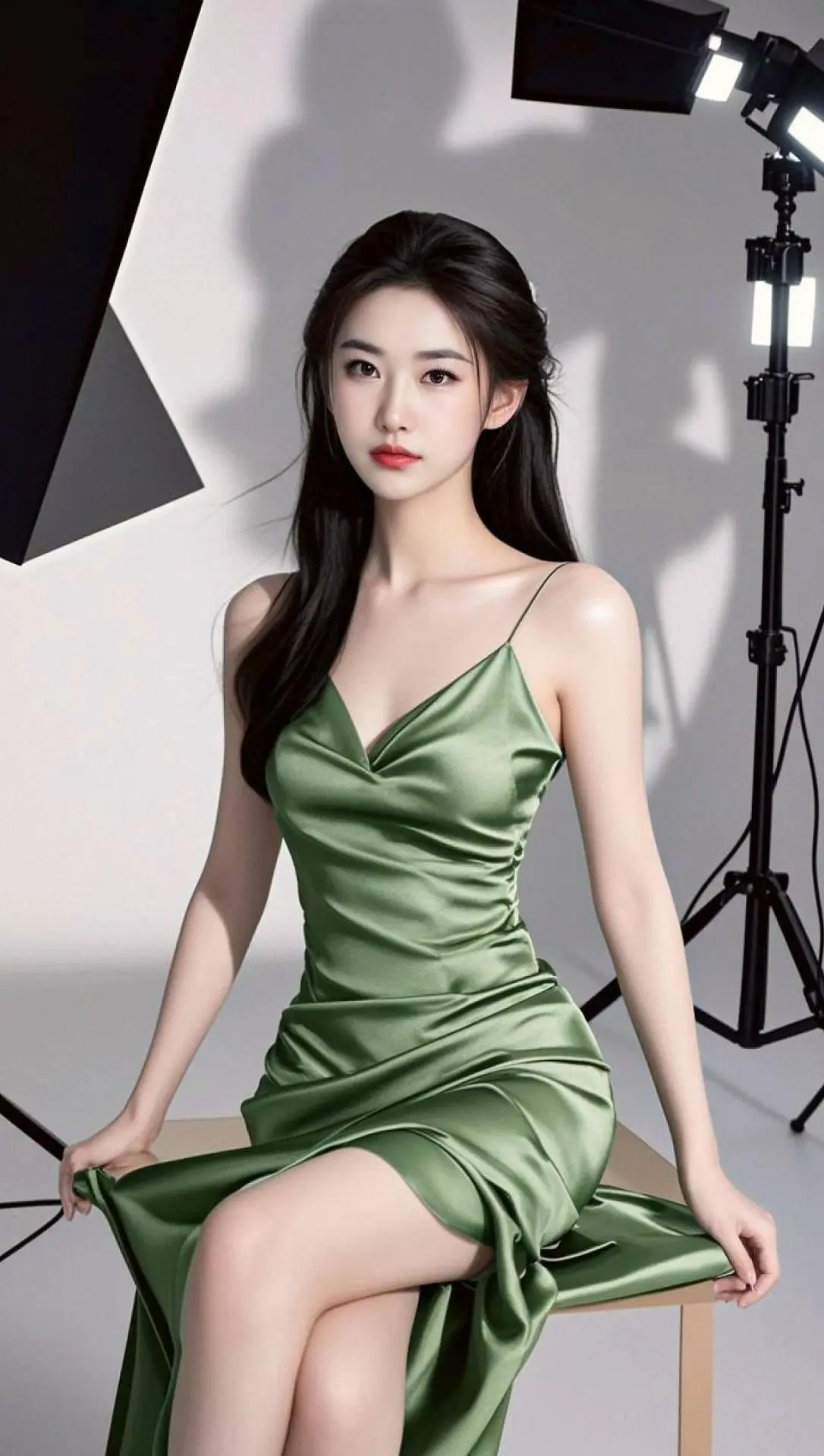 AI缎面性感写真 随变ai随便玩