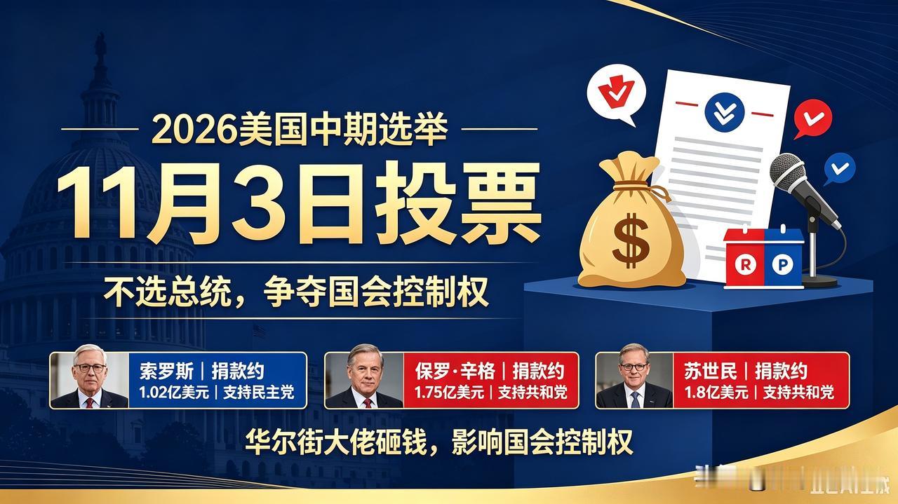 美国的大选都是吞金兽，金钱的绞肉机。一个中期选举费用，就高达几百亿美元，没有财团