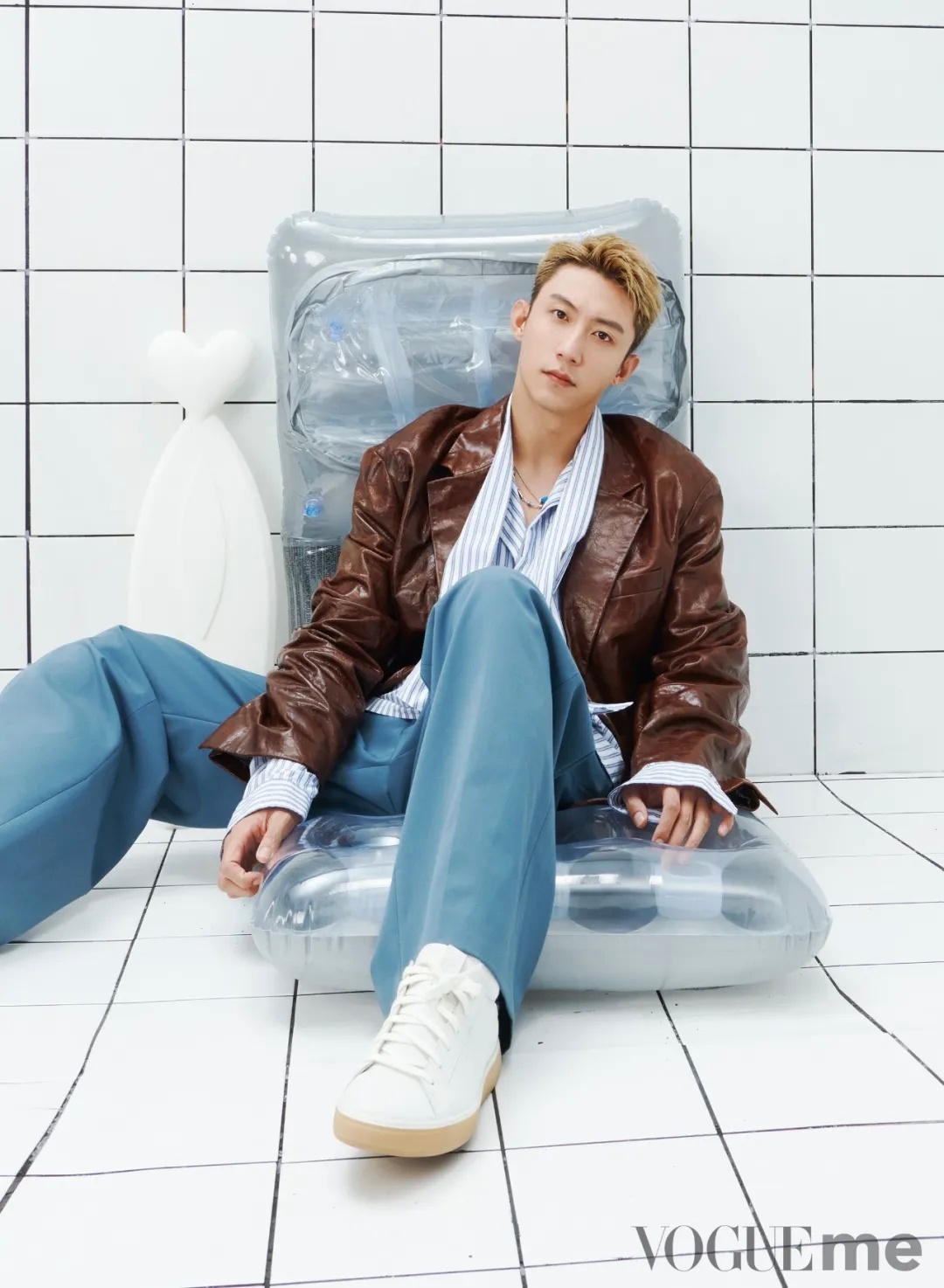黄景瑜︱早期照片︱嫩瑜时期20210726《Vogueme》八月双人封面也是七夕