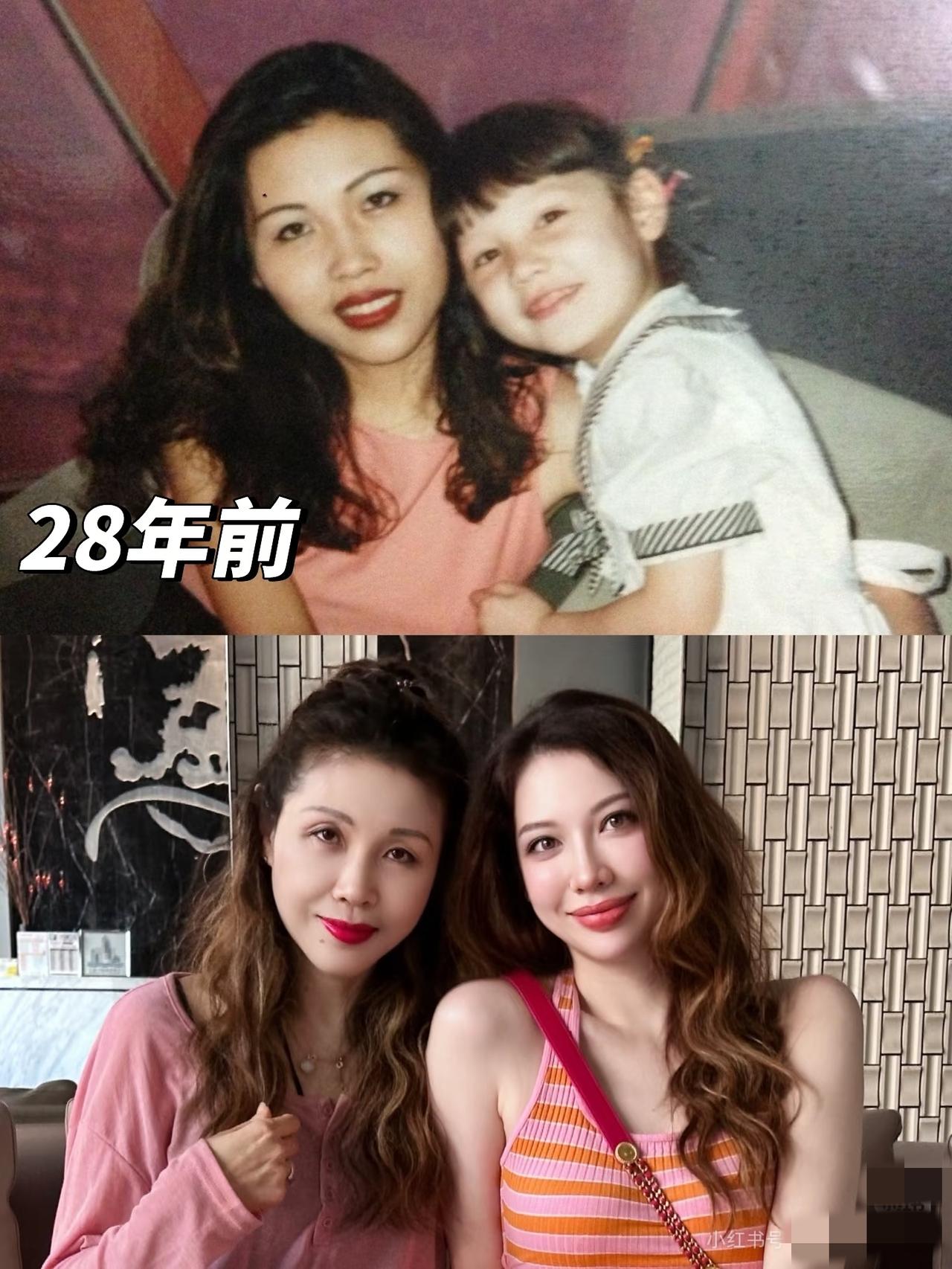 同样的两个人，时隔二十八年。