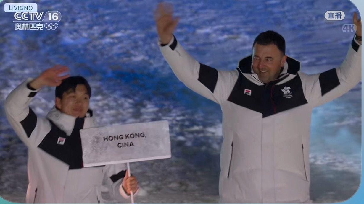 中国香港能凑出五个人实属不易了全民聊冬奥冬奥会开幕式