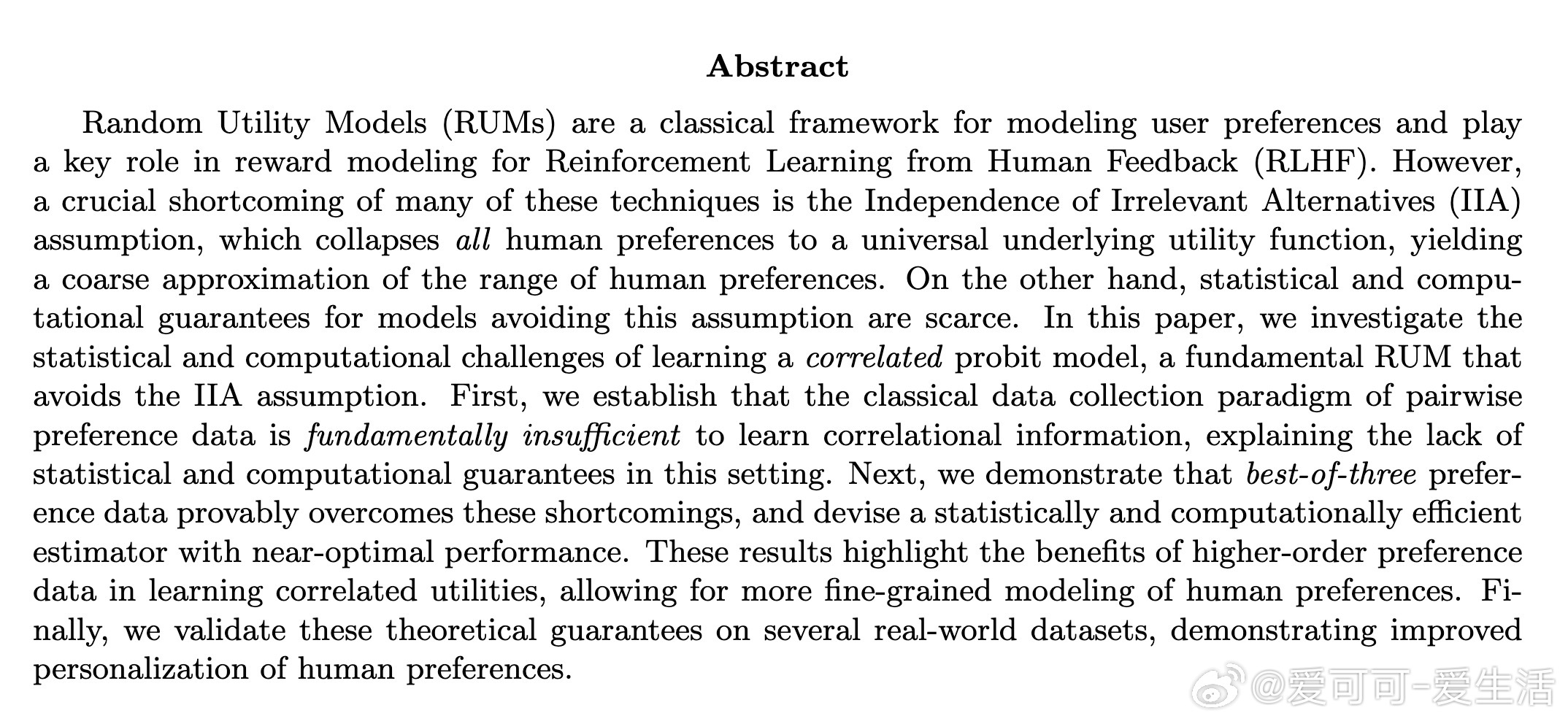 [LG]《Learning Correlated Reward Models: 
