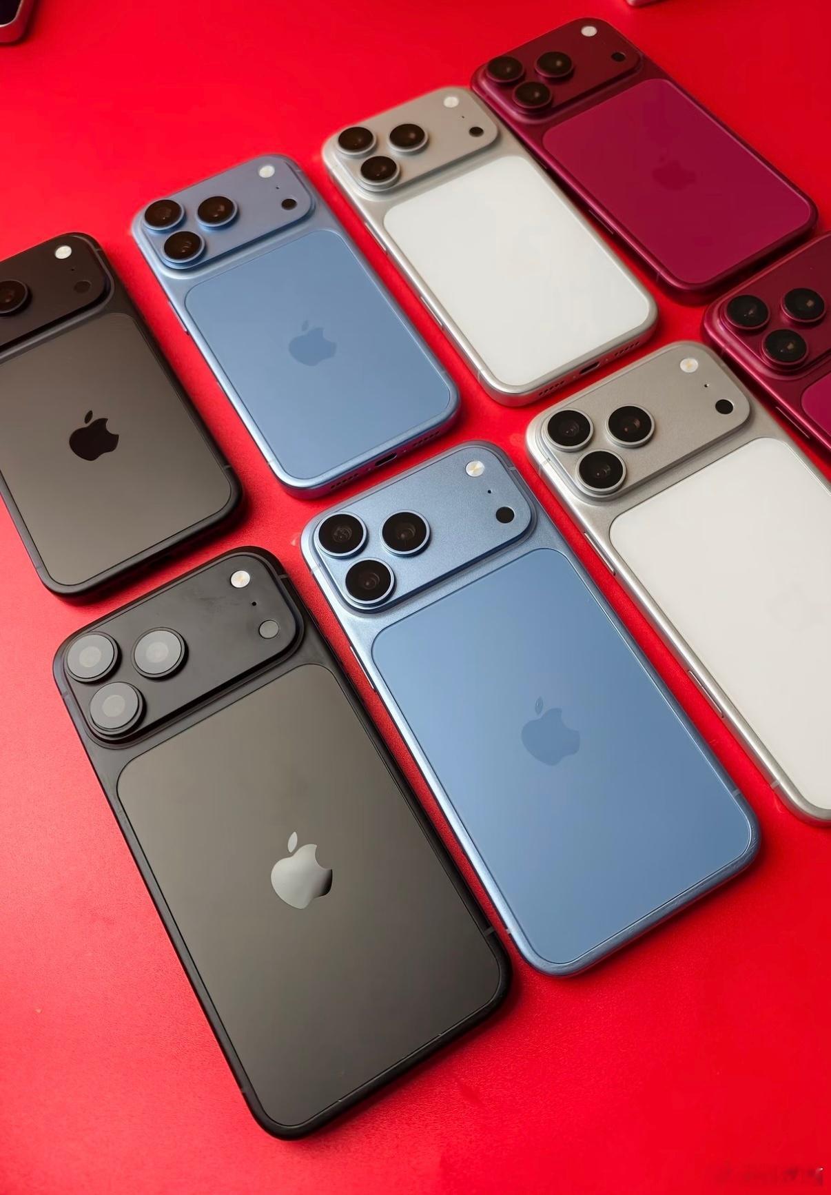 iPhone18ProMax配色iPhone 18 Pro配色四个，黑色，银色，