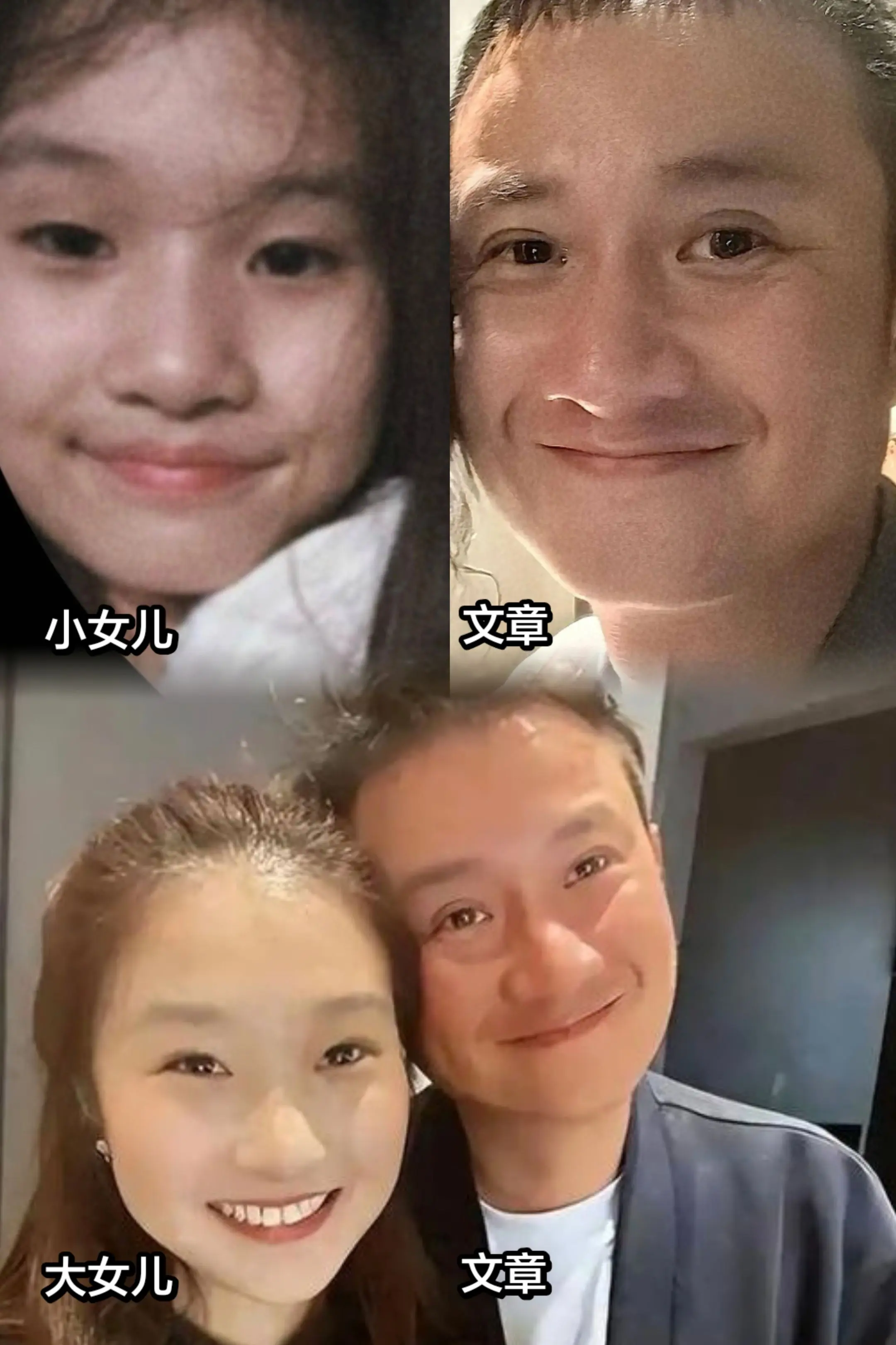 任凭外界议论不断，文章唯独善待两个女儿。很多人提起文章，第一反应全是陈...