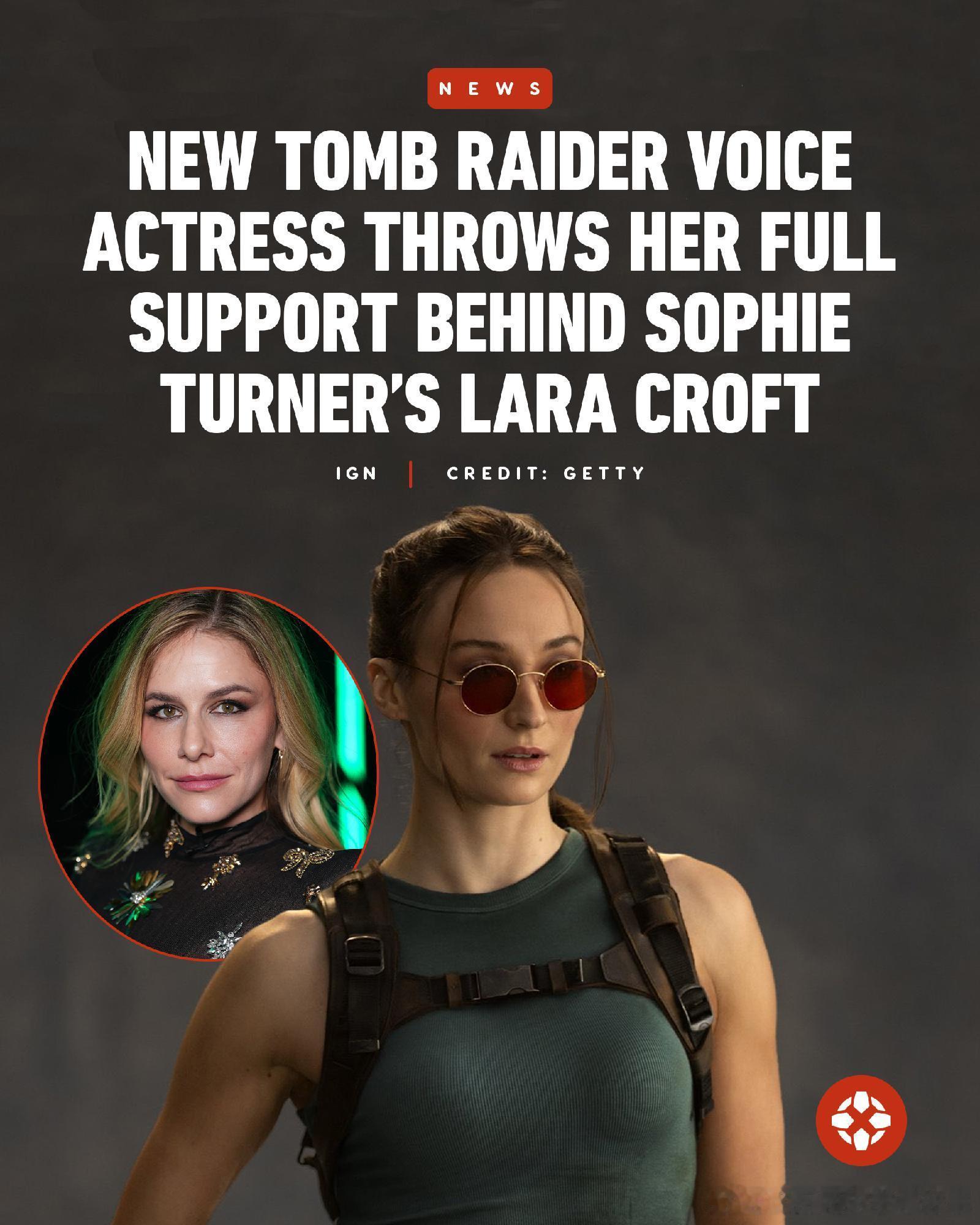 亿万同人字幕组  即将出演《古墓丽影》劳拉·克劳馥一角的电子游戏配音演员艾莉克斯