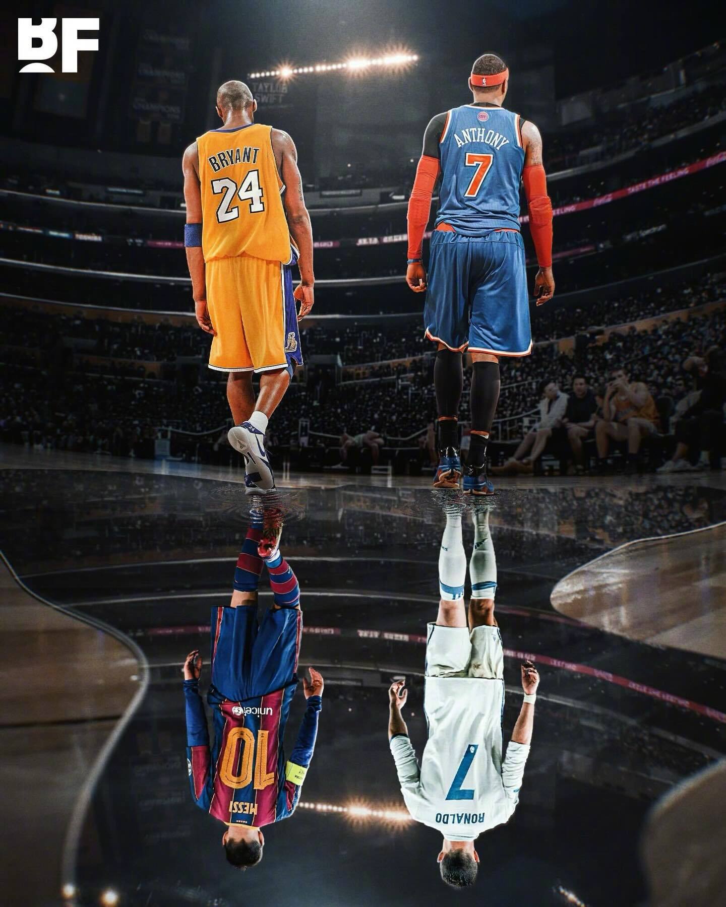 安东尼表示，他和科比对足球的共同热爱，让他们之间的关系更加紧密。安东尼：“当他知