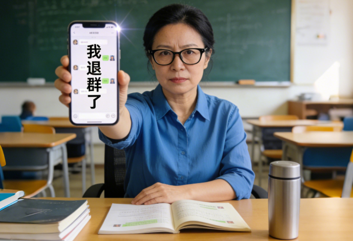 #班主任退家长群不再当24小时客服#【安徽时评 | 班主任退群不是断联，而是厘清
