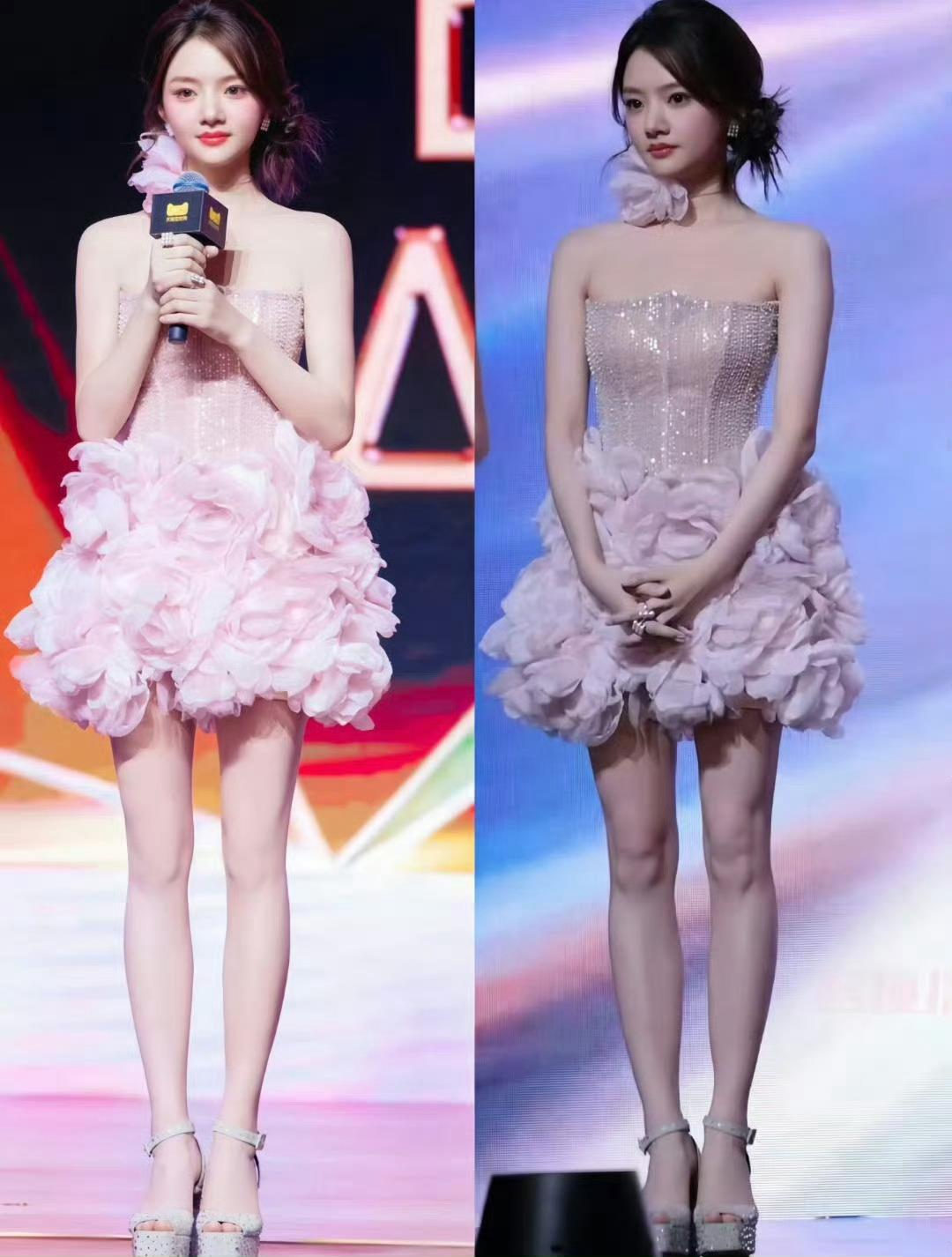 任敏 比例不愧是北舞严选啊！身材比例那是没得说任敏的脸也好高级，又可爱又清冷，可