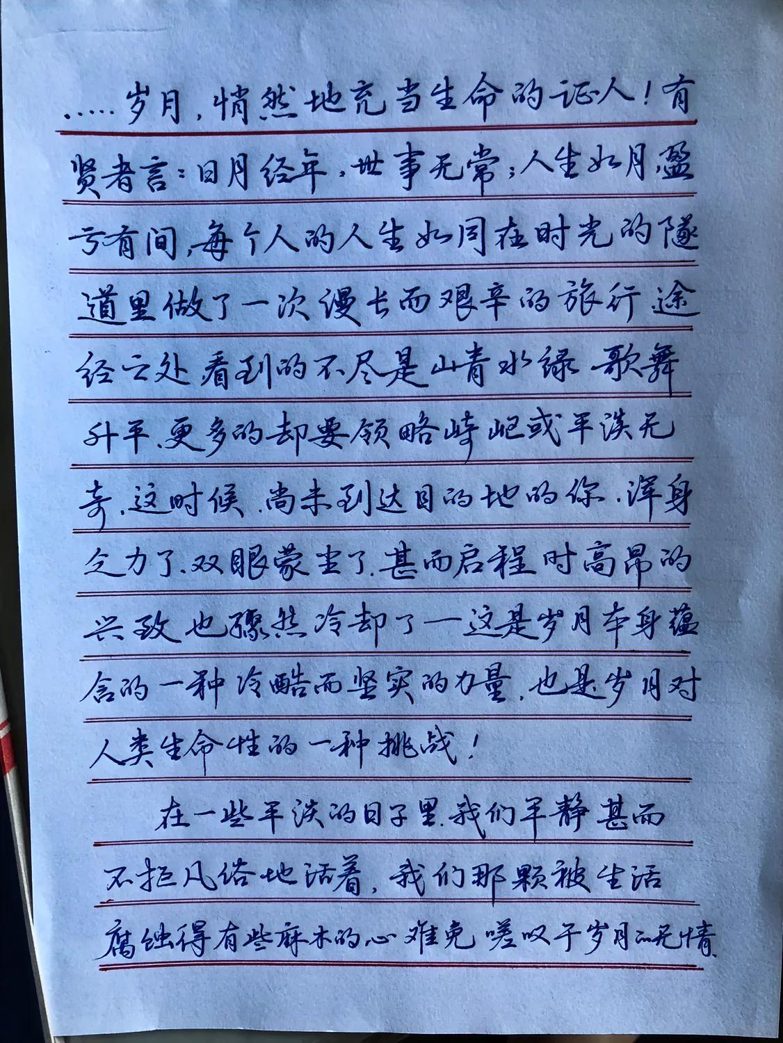 抄书打卡