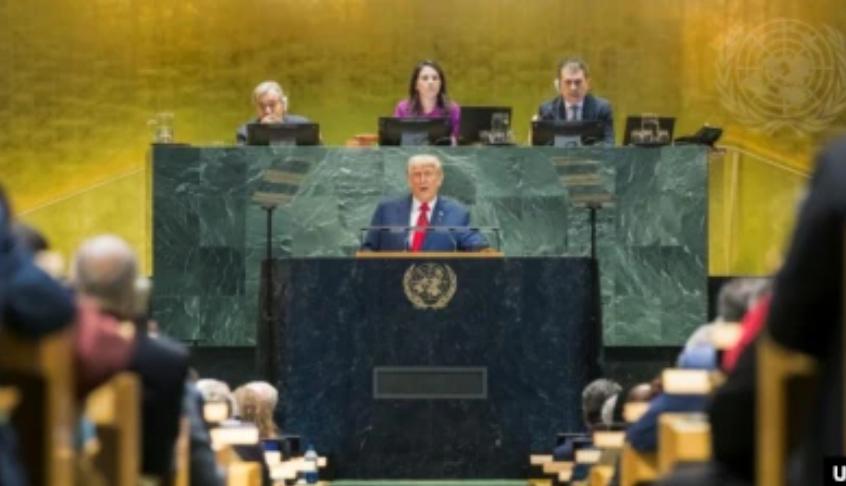 世界各国领导人和美国政界人士对特朗普在联合国的讲话表示欢迎。
    欧盟和乌克