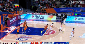 太拖节奏！CBA常规赛，上海大胜福建，拉塞尔16分+3板+4助，投篮11中6，作