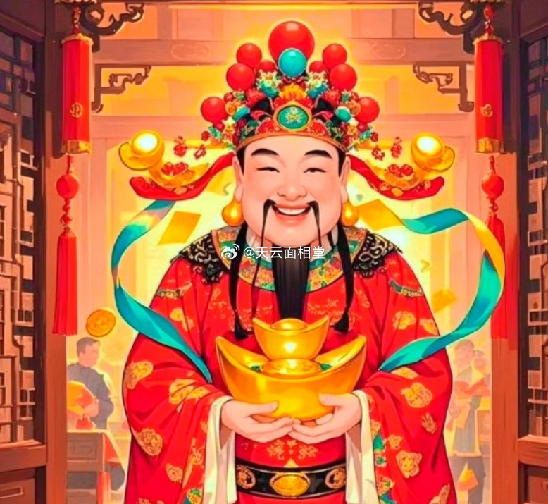 赞，快来沾一沾财运，下半年暴富 